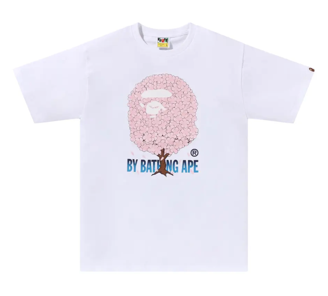 Bape Sakura T-Shirts #1 'White'