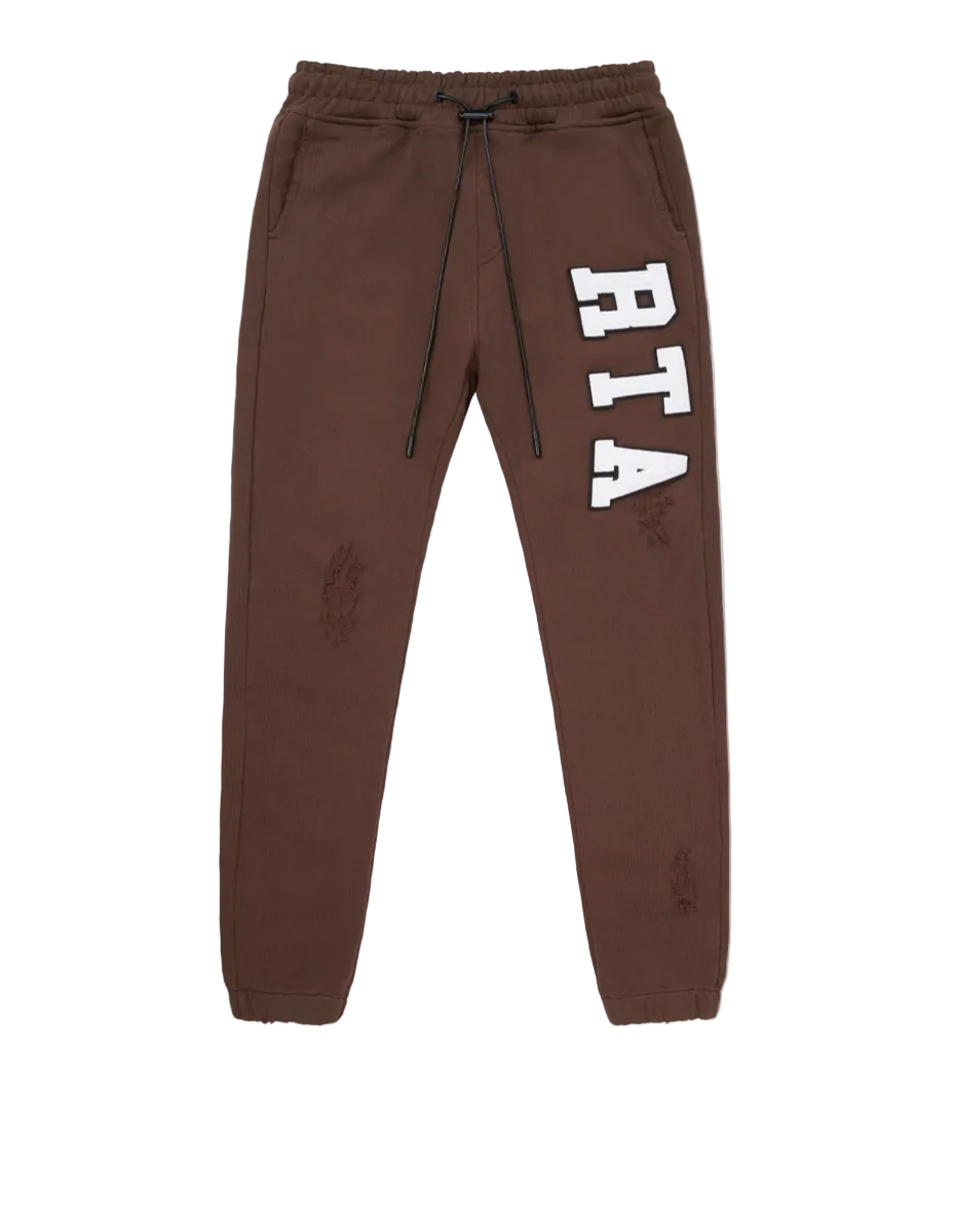 RTA Owen SweatPants "Brown/White"