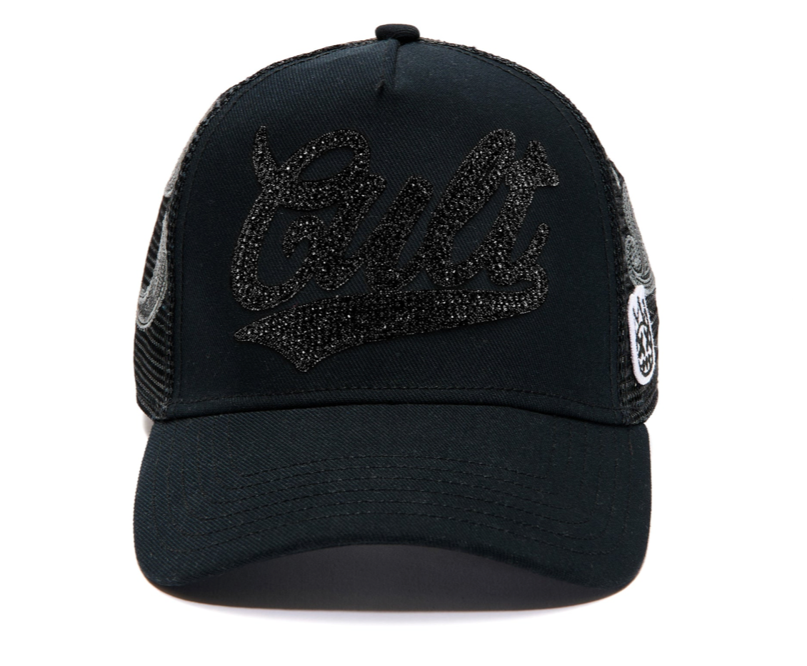 Cult Paisley Shimuchan Logo Mesh Back Trucker Hats 'Black'