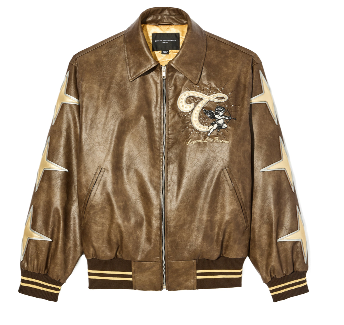 Cult Legends Varsity Jackets 'Brown'