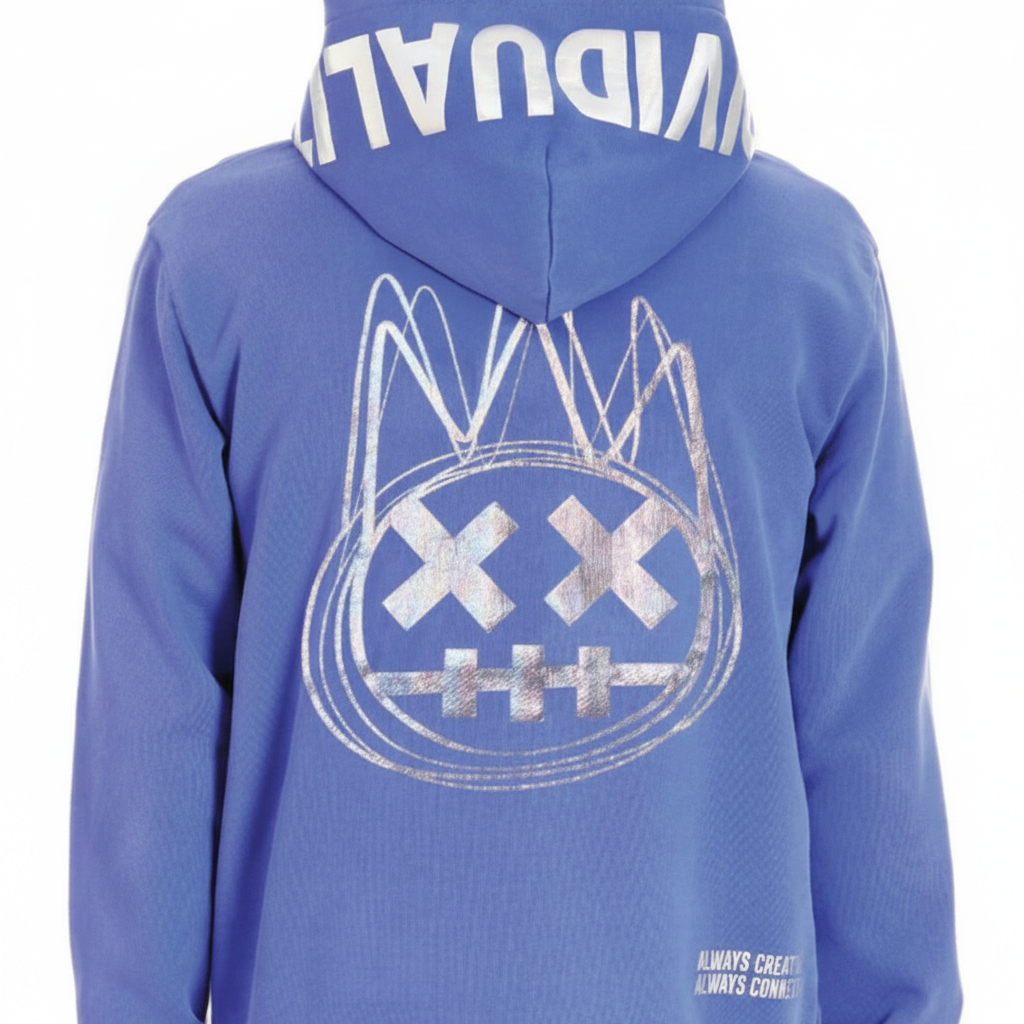 Cult Of Individuality Zip Up Hoodies "Blue"