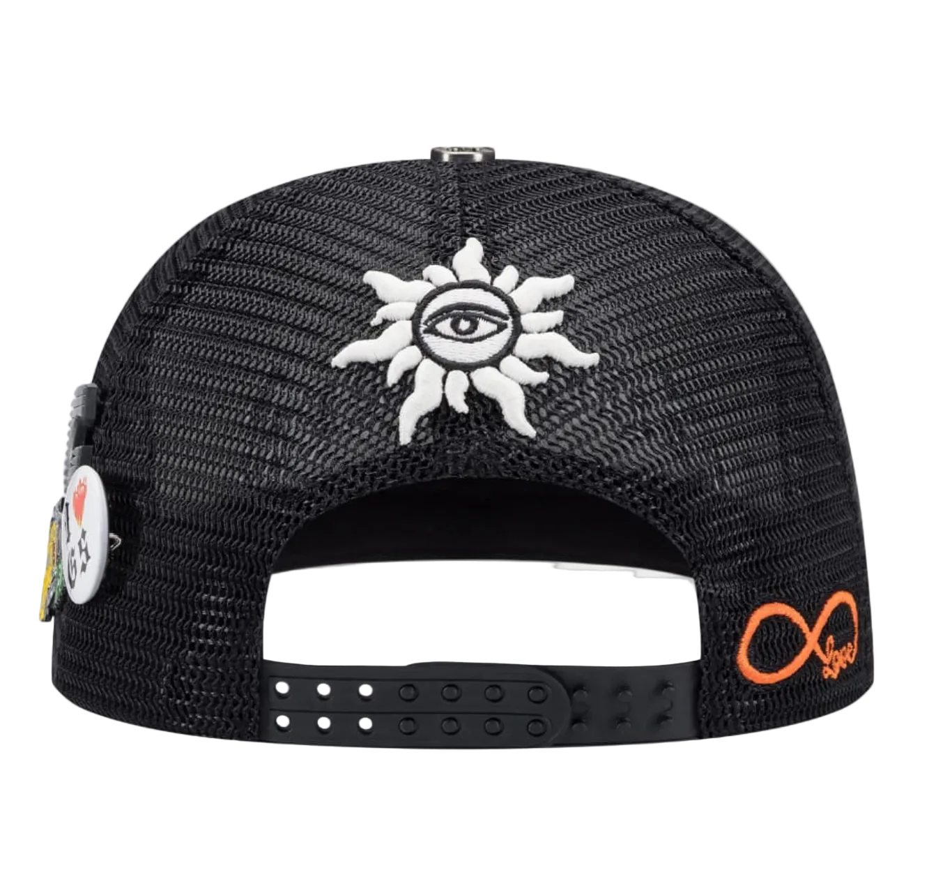 Godspeed Forever Trucker Hats 'Black/Blue/Orange'