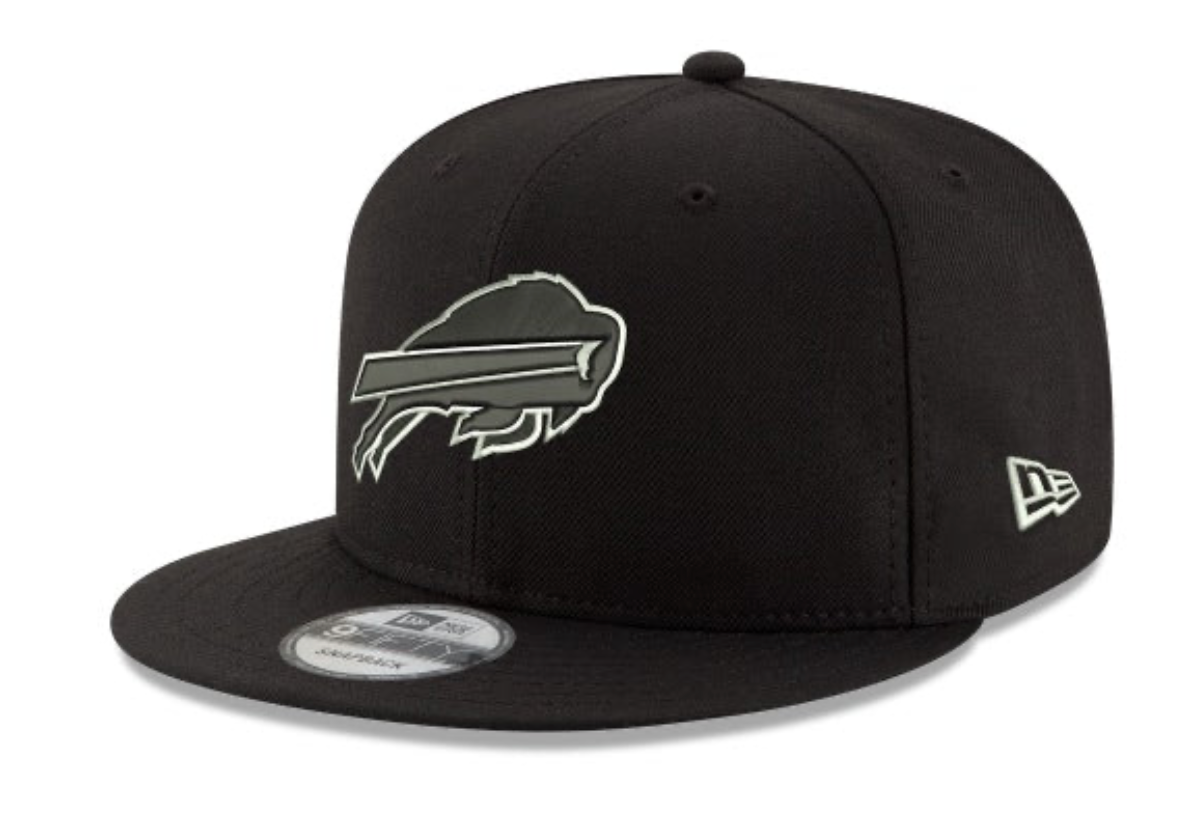 Buffalo Bills Black and White 9FIFTY Snapback