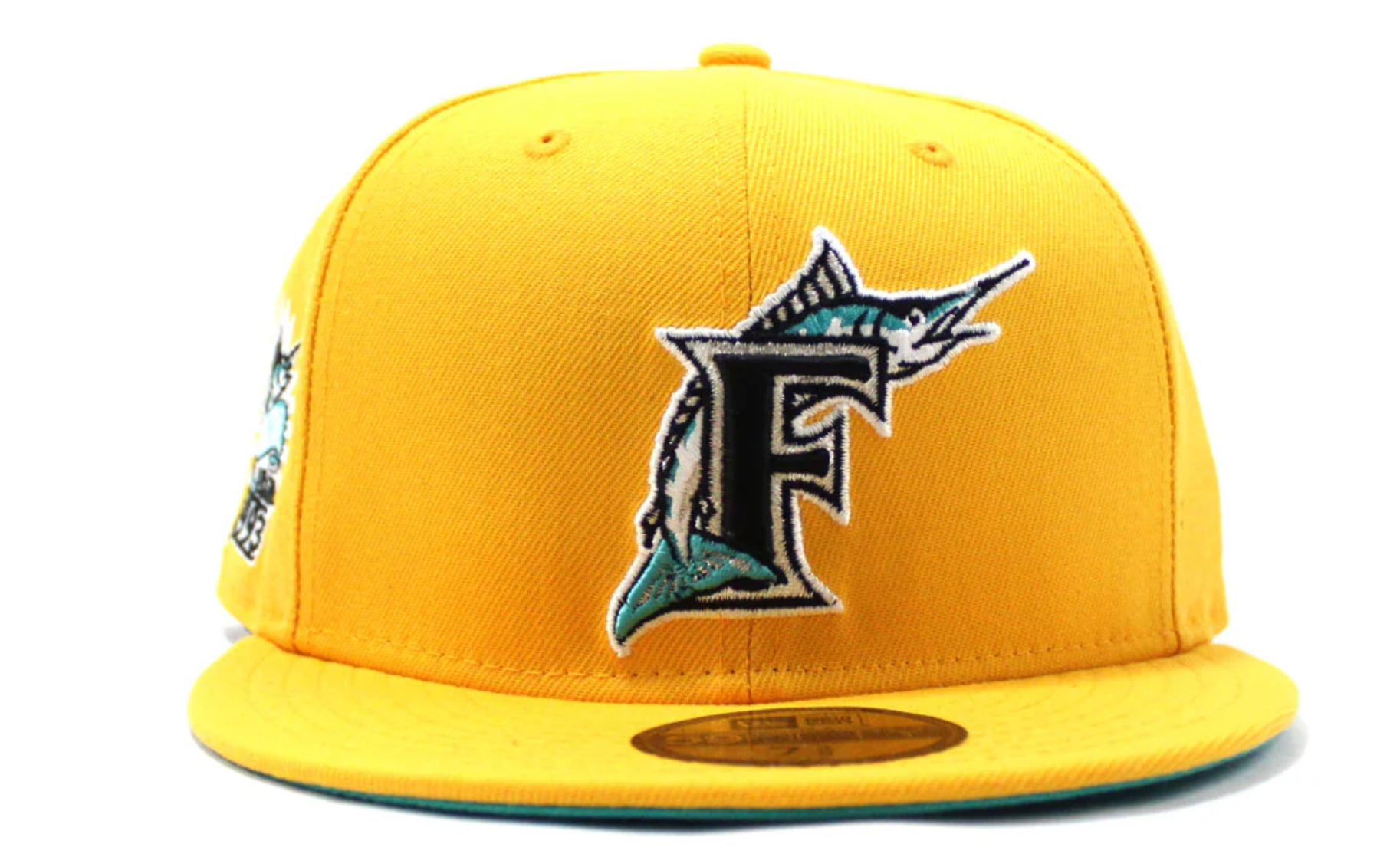 New Era Florida Marlins 1993 Inaugural Season 59FIFTY Fitted Hat 'Yellow'