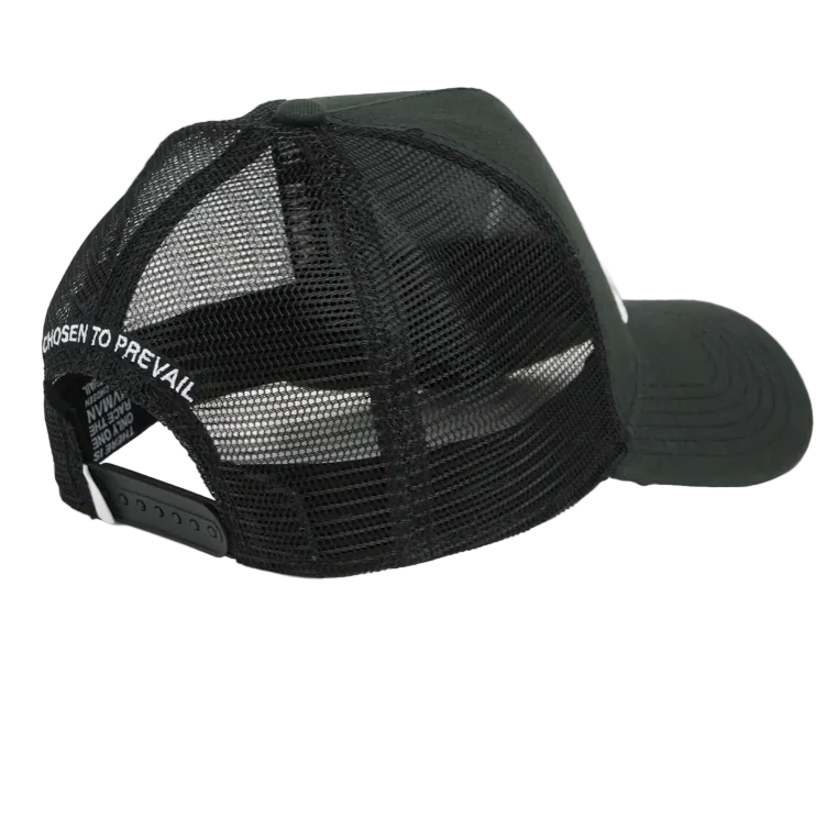 Cult Triangle "HVMAN" Trucker Hat 'Black'