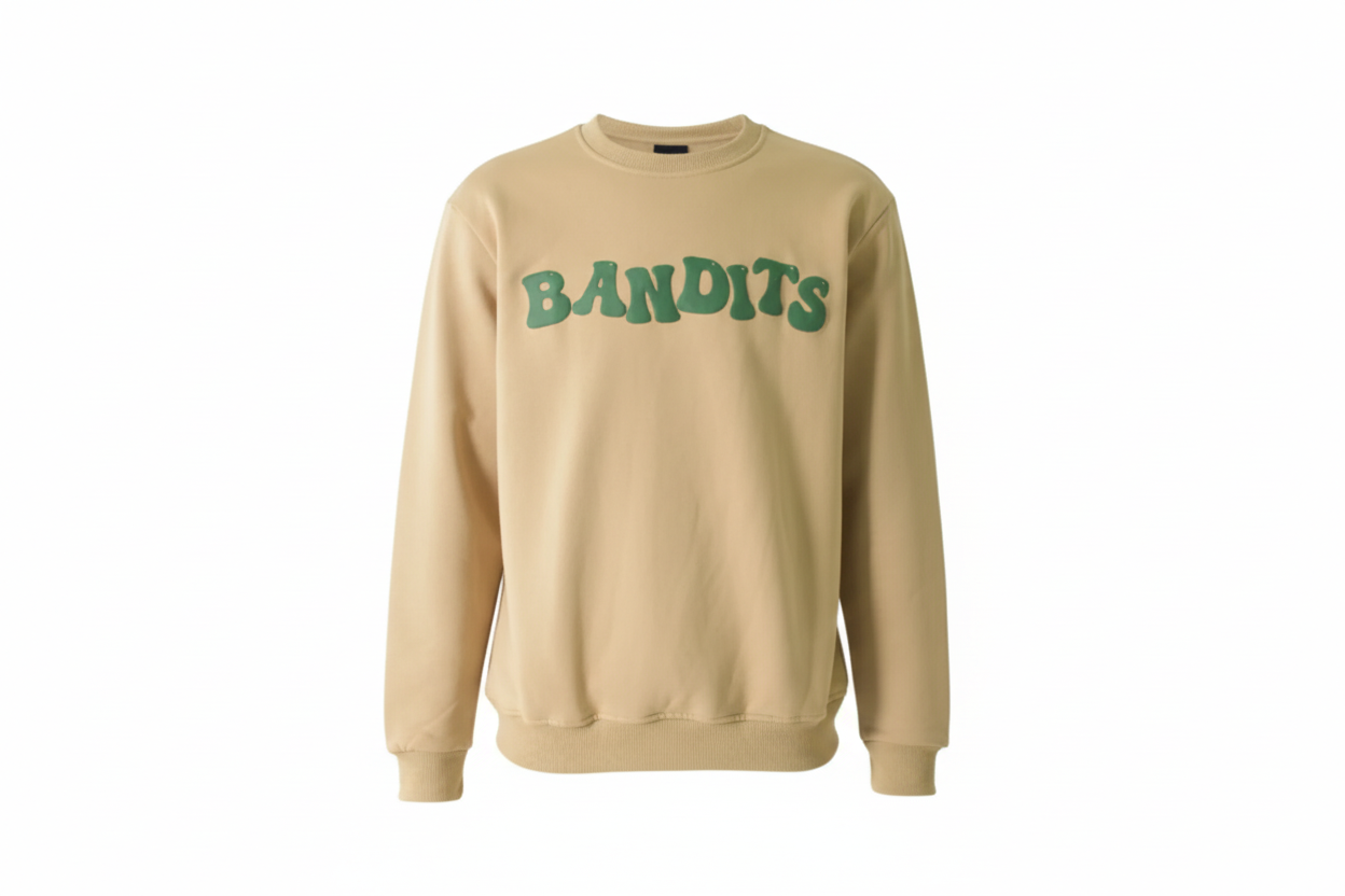Bandits Only The Strong Survive Crewneck Sweatshirt 'Tan'
