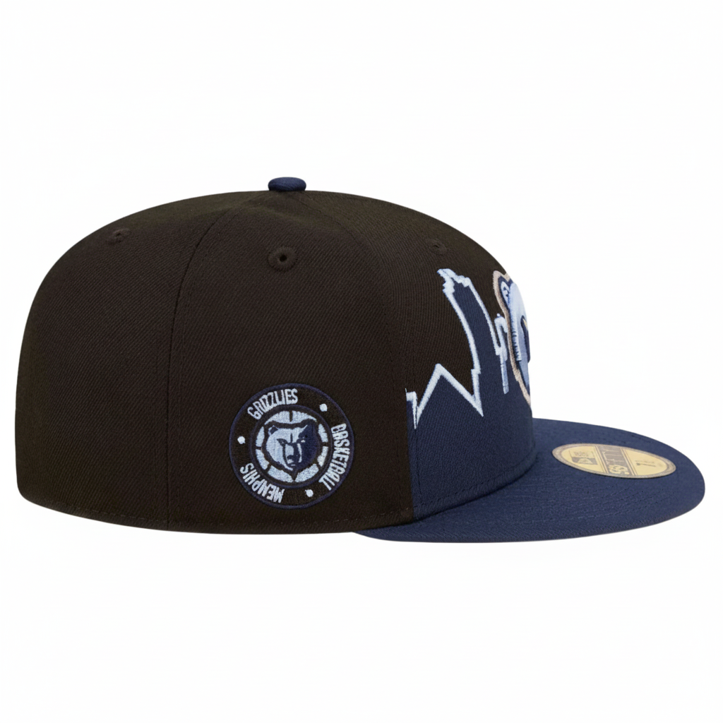 New Era Memphis Grizzlies 2022 NBA Tip Off Fitted Hat 'Black/Blue'
