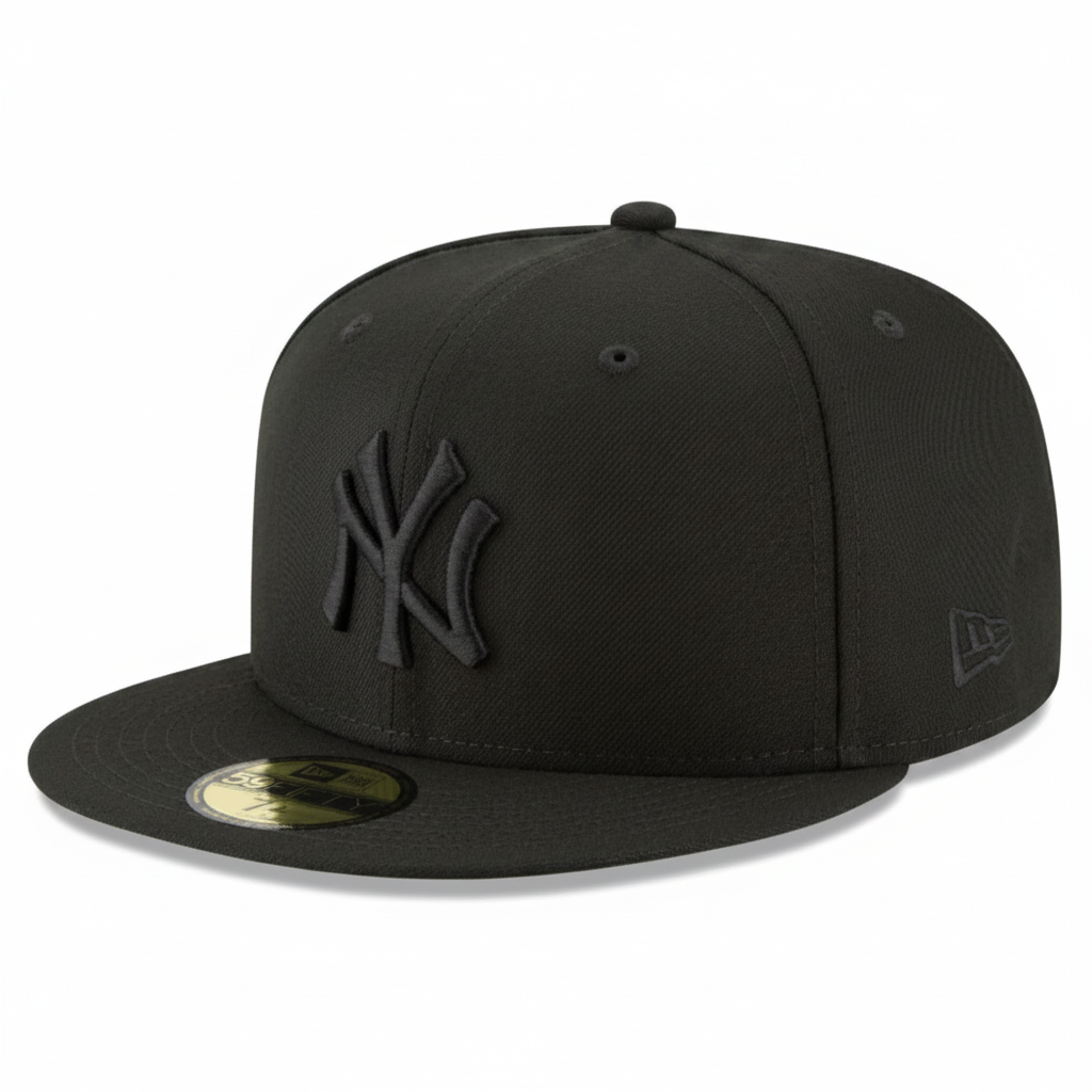 New Era New York Yankees Fitted Hat 'Black'