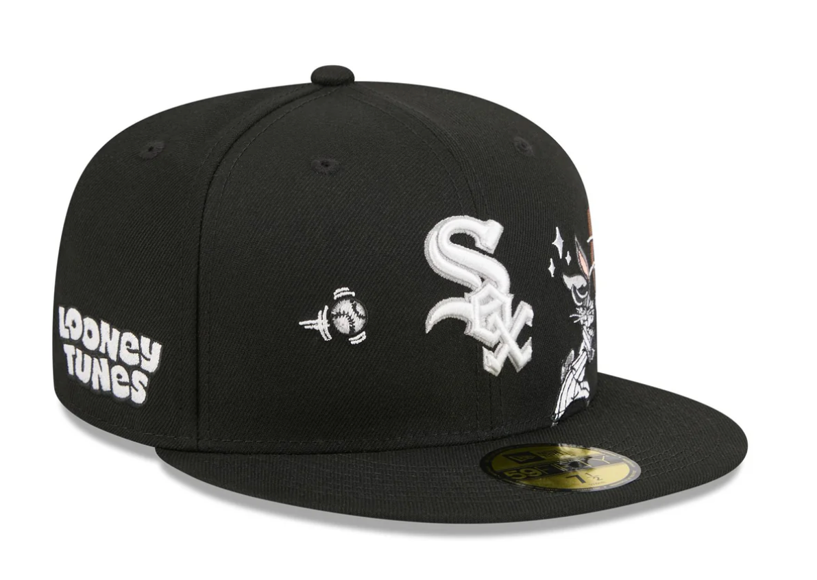 Bugs Bunny Swing Chicago White Socks 9FIFTY Snapback Hats