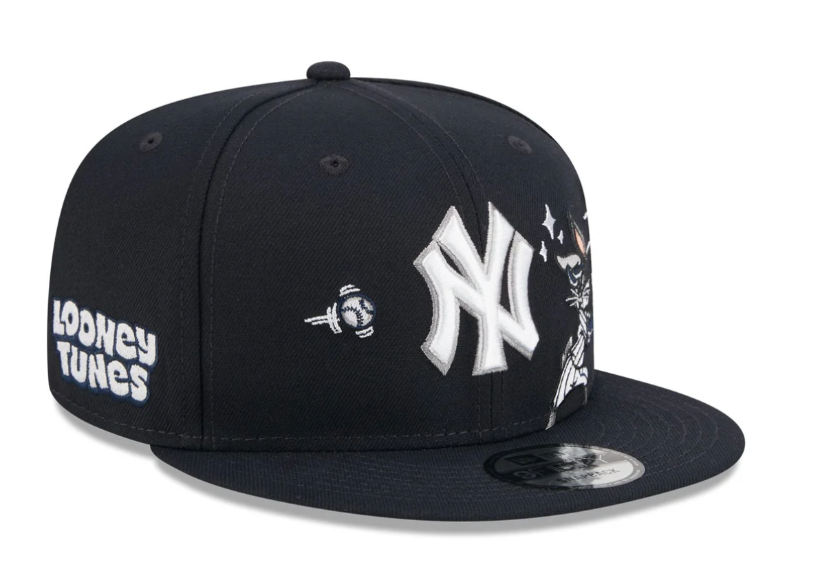 New York Yankees Bugs Bunny Swing 9FIFTY Snapback Hats 'Navy'