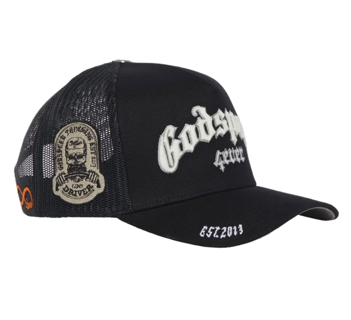 Godspeed GS Forever Trucker Hats 'Black'