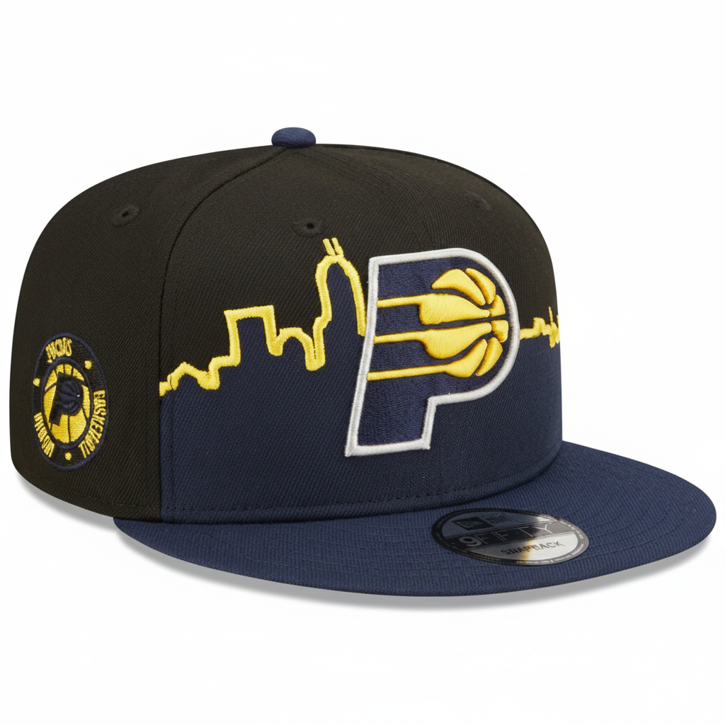 New Era Indiana Pacers 2022 Tip-Off Snapback Hat 'Black'