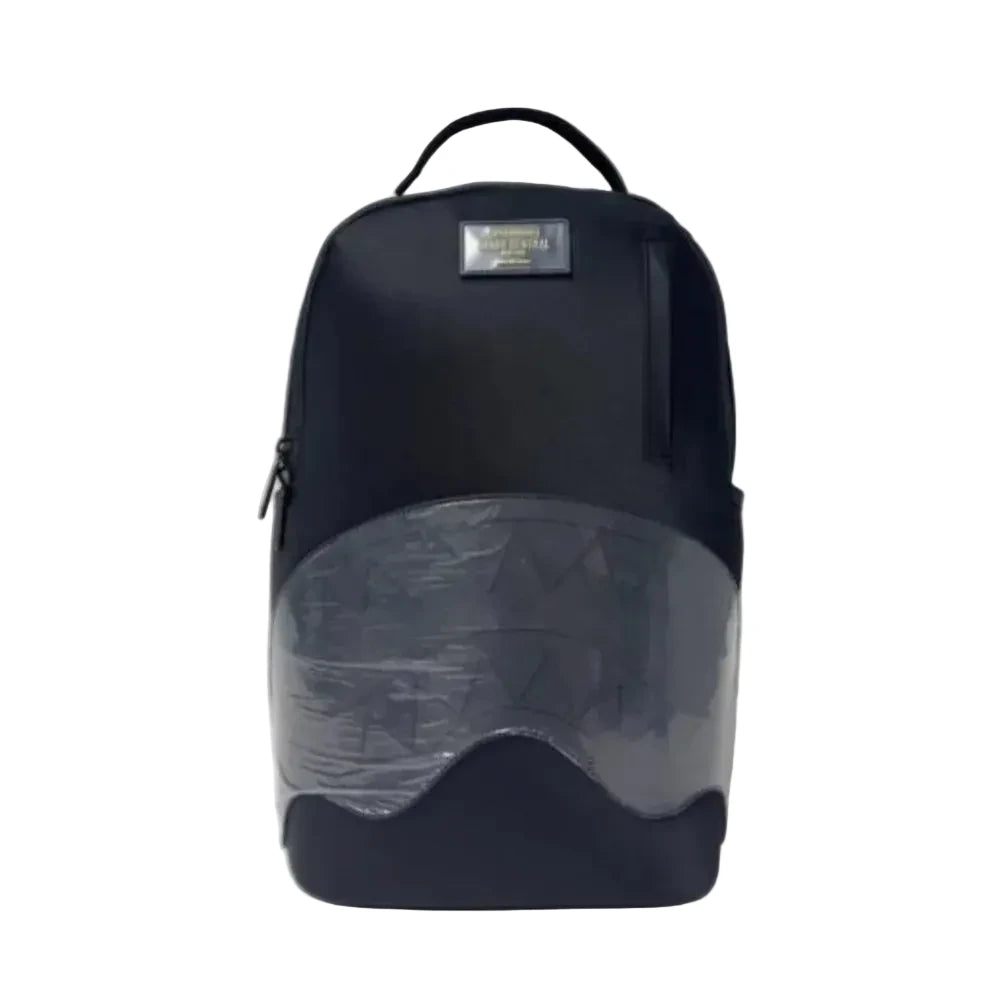 Sprayground Shark Central Gold Lettering Backpack