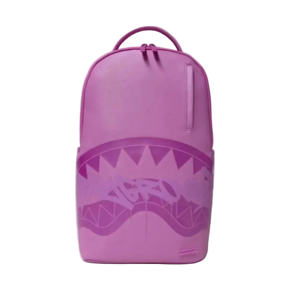 Sprayground Pink Ghost Drip Backpack