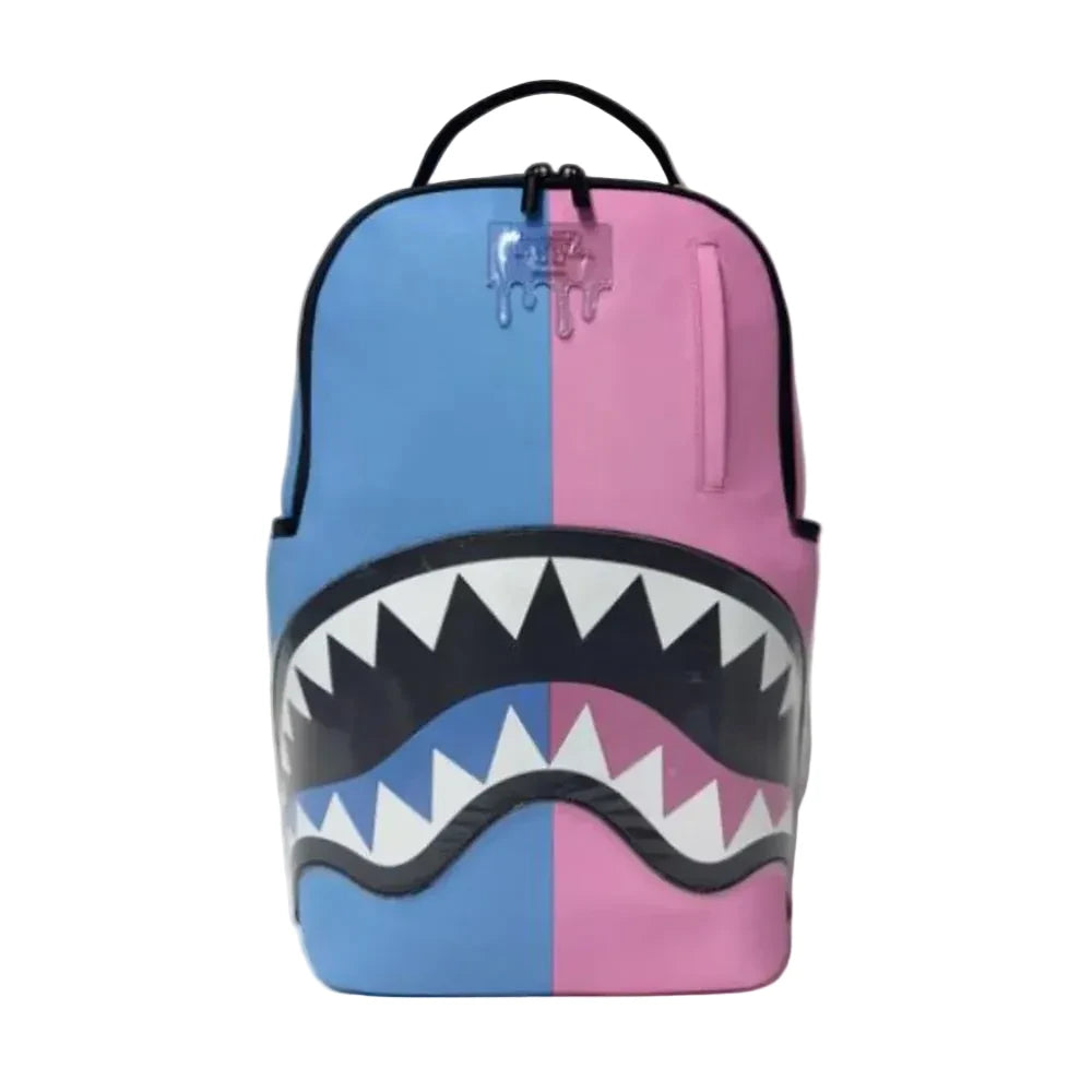 Sprayground Shark Central Cotton Candy Split Backpack