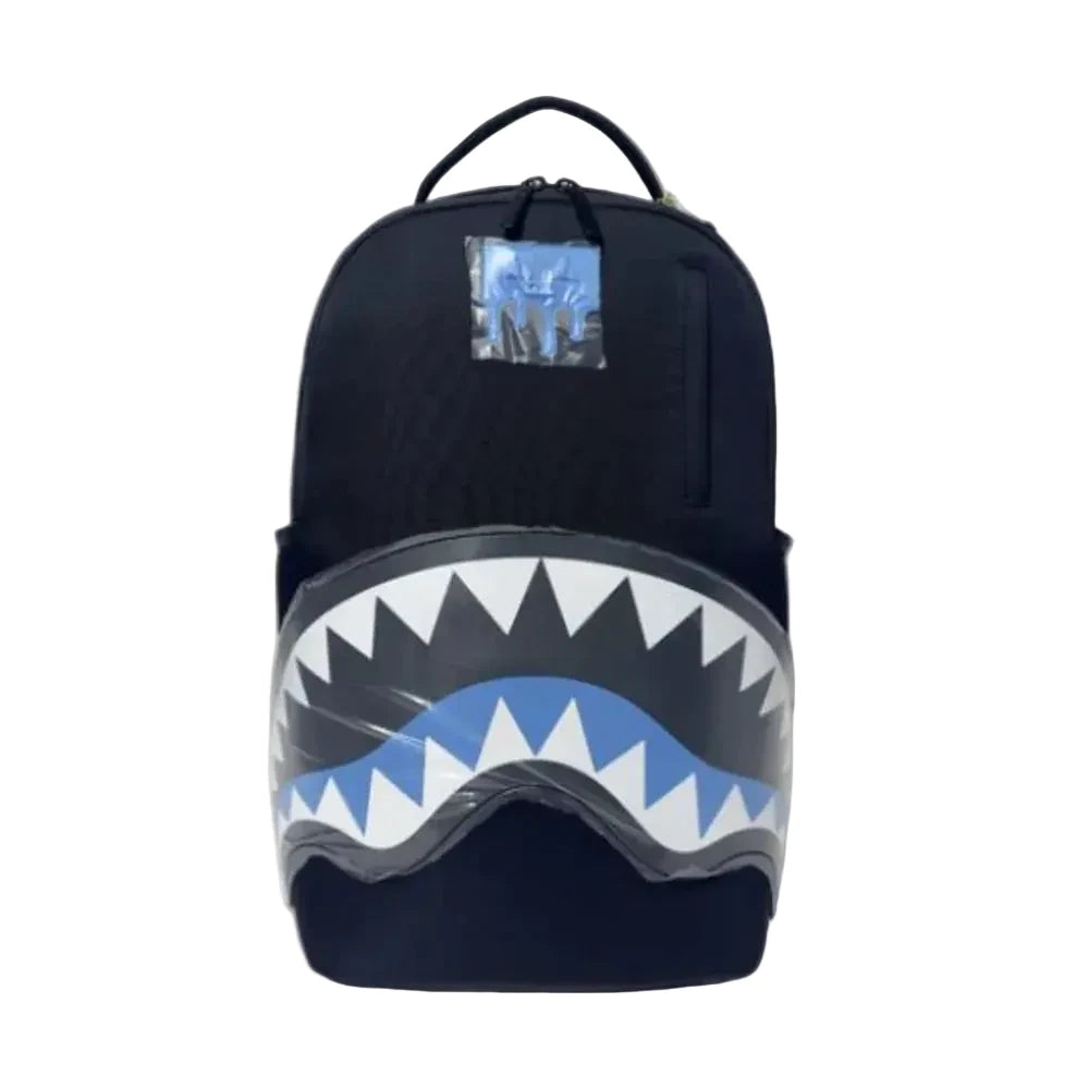 Sprayground Shark Central Light Blue Backpack