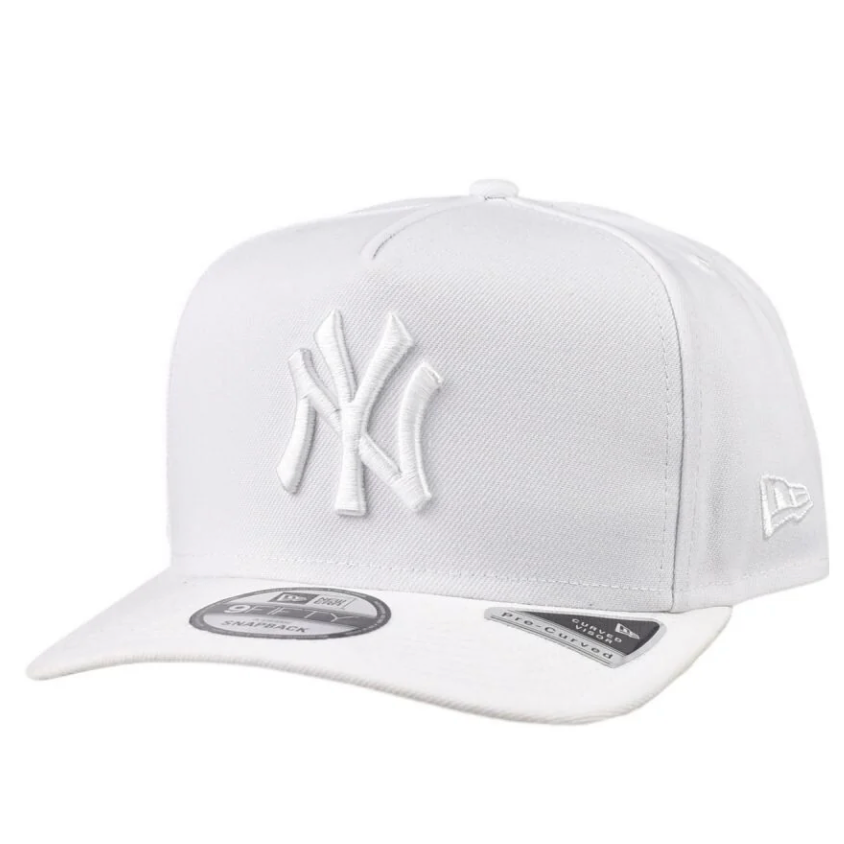 New Era A-Frame NY Yankees 9Fifty Snapback Hat 'White'