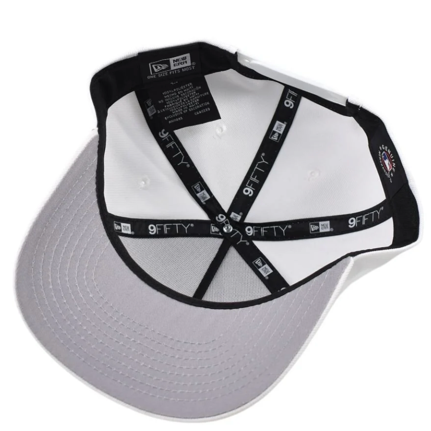 New Era A-Frame NY Yankees 9Fifty Snapback Hat 'White'