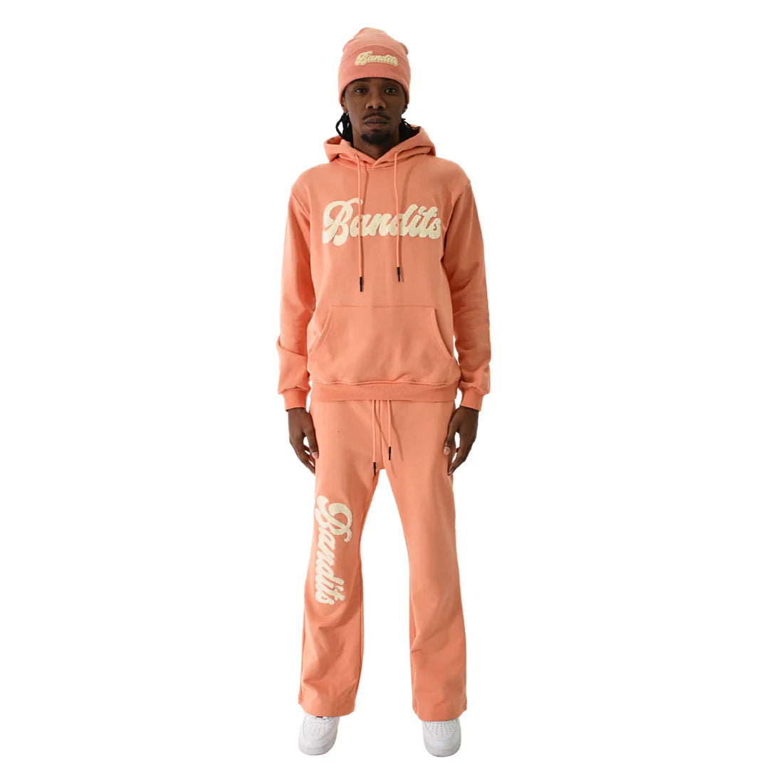 Bandits Varsity Script Sweatpants 'Peach'