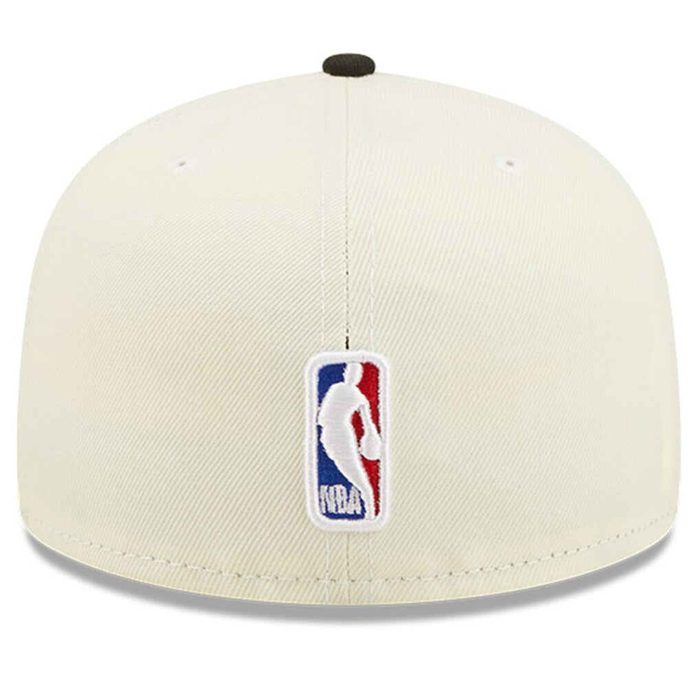 New Era Brooklyn Nets 2022 NBA Draft Fitted Hat 'Cream/Black'