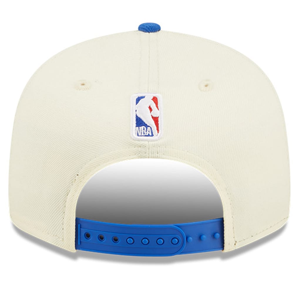 New Era Dallas Mavericks 2022 Draft Snapback Hat 'Cream/Blue'