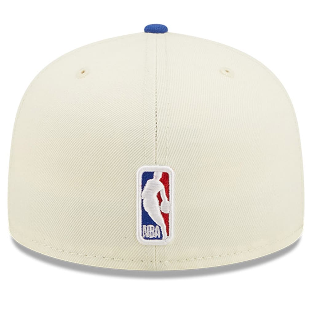 New Era New York Knicks 2022 Nba Draft Fitted Hat 'Cream/Blue'