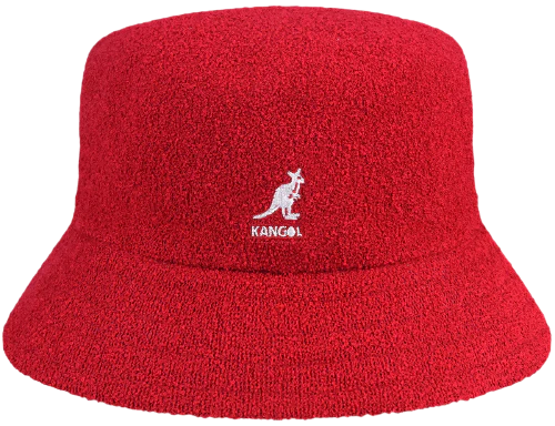 Kangol Bermuda Bucket Hat 'Scarlet'
