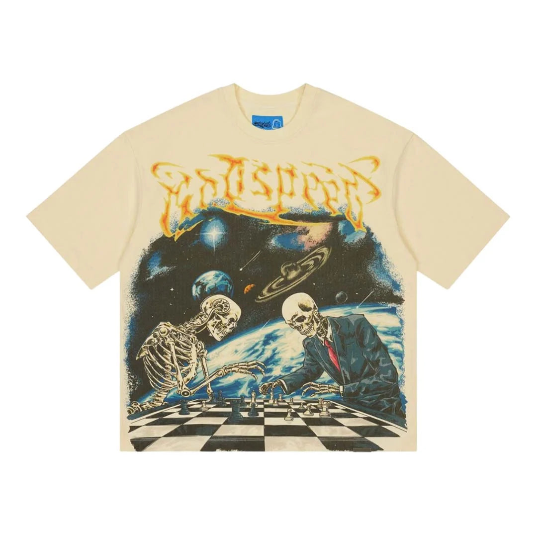 Godspeed Checkmate II T-Shirt 'Bone'
