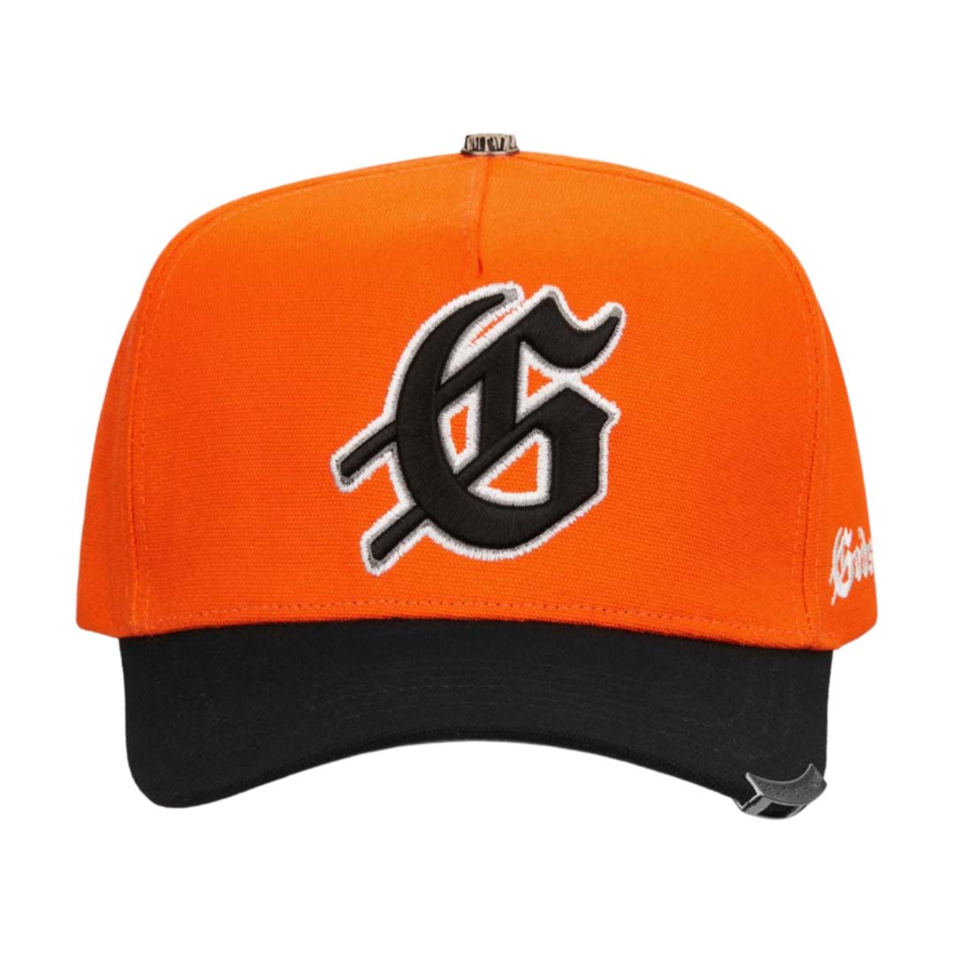 Godspeed G Logo Snapback Hat 'Orange Black'