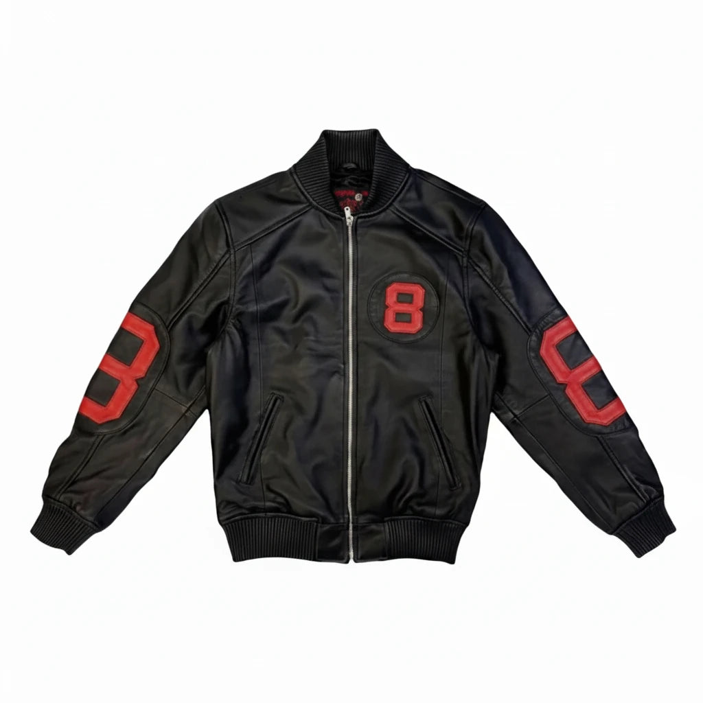 Hudson Outerwear Mens 8-Ball Jackets 'Red Black'