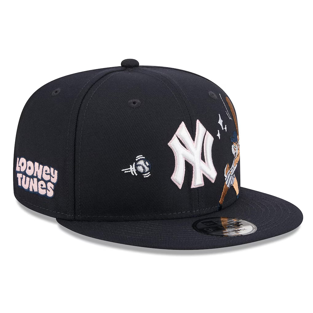 New York Yankees New Era Looney Tunes Lola Bunny 9FIFTY Snapback Hat - Navy