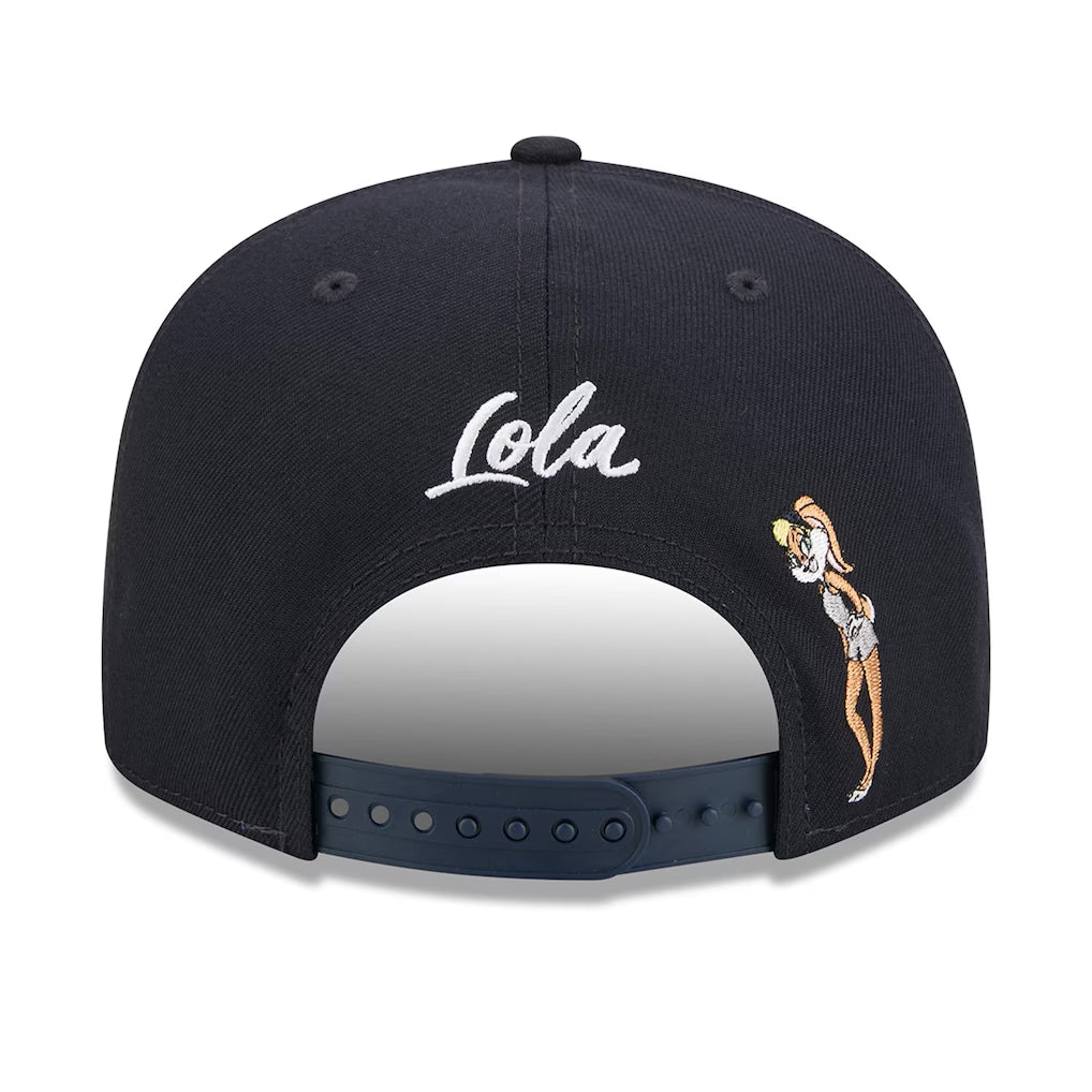 New York Yankees New Era Looney Tunes Lola Bunny 9FIFTY Snapback Hat - Navy