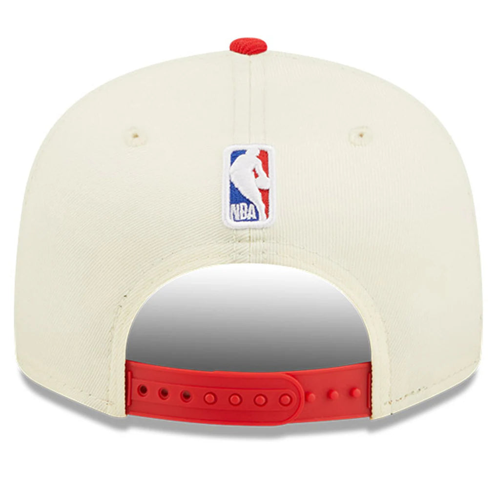New Era Toronto Raptors 2022 NBA Draft Snapback Hat 'Cream/Red'