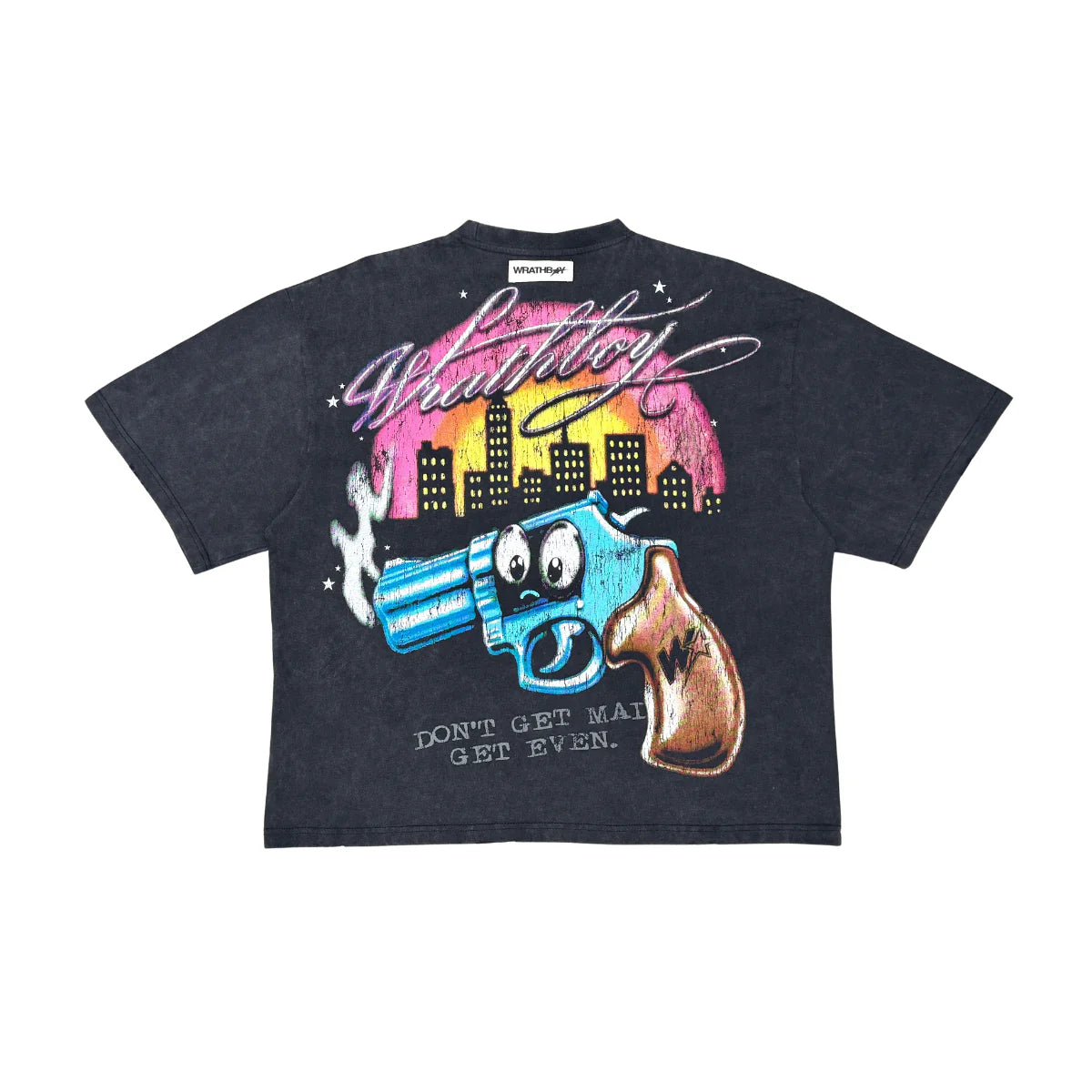 WrathBoy Clown T-Shirt Vintage 'Black'