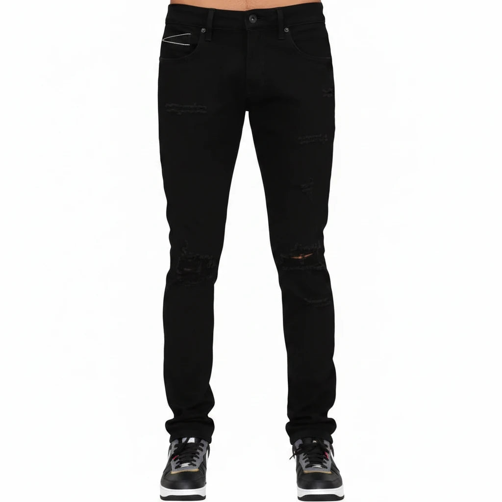 Cult Rocker Slim Jeans 'Black Ink'