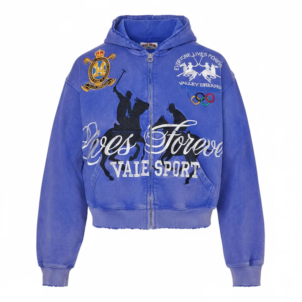 Vale Forever Shwab Rockefeller Hoodie 'Blue'