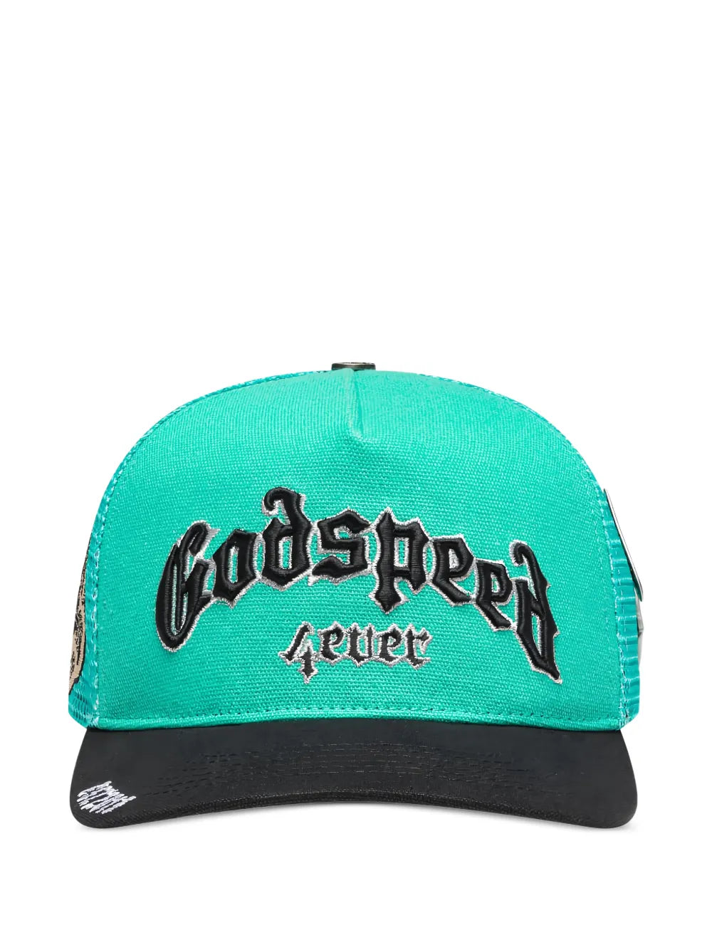 Godspeed Forever Trucker Hat 'Turquoise Black'