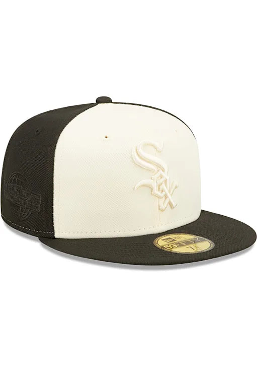 New Era Chicago White Sox Tonal 2 Tone Fitted Hat 'Black'