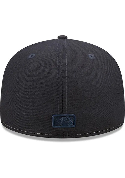 New Era New York Yankees Tonal 2 Tone Fitted Hat 'Navy/Cream'