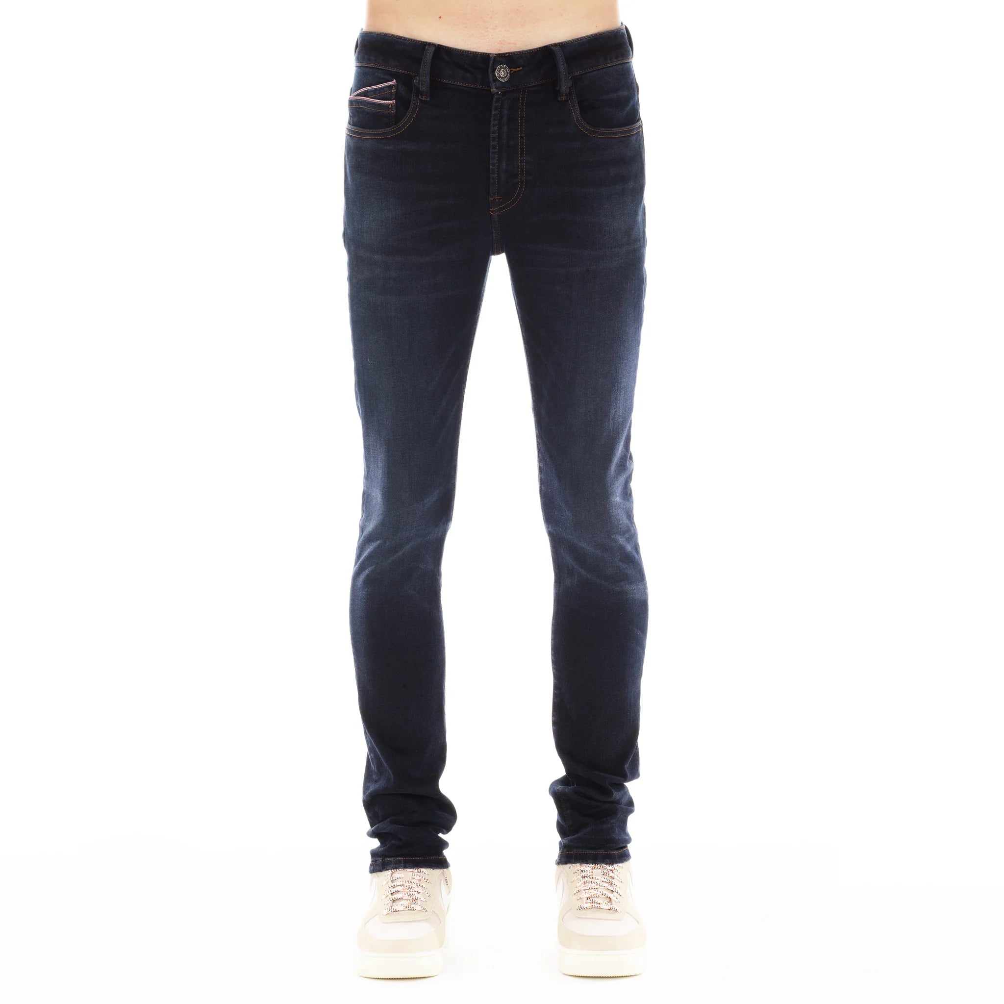 Cult Punk Super Skinny Jeans 'Noir'