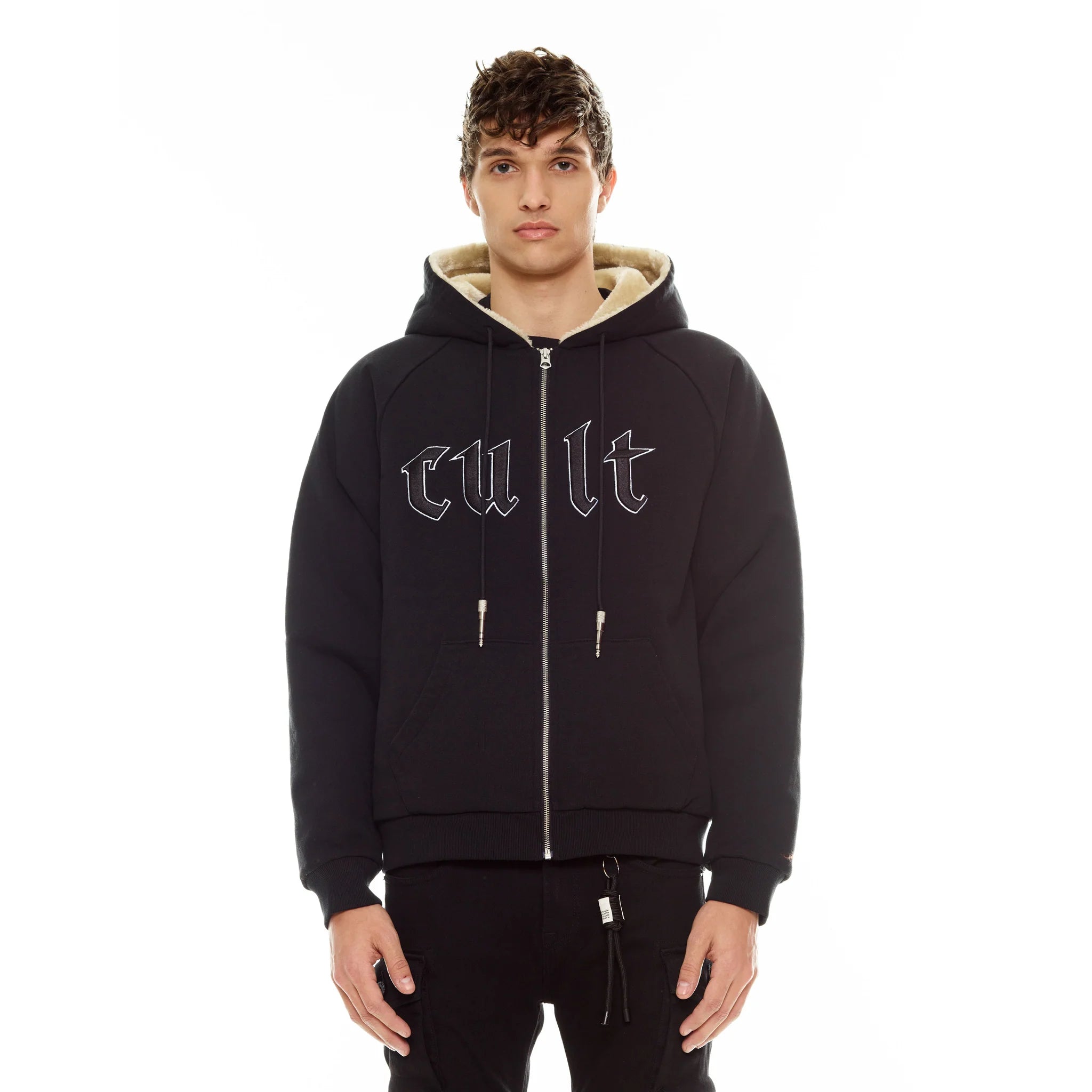 Cult's Zip Hooded Sweatshirts 'Black'