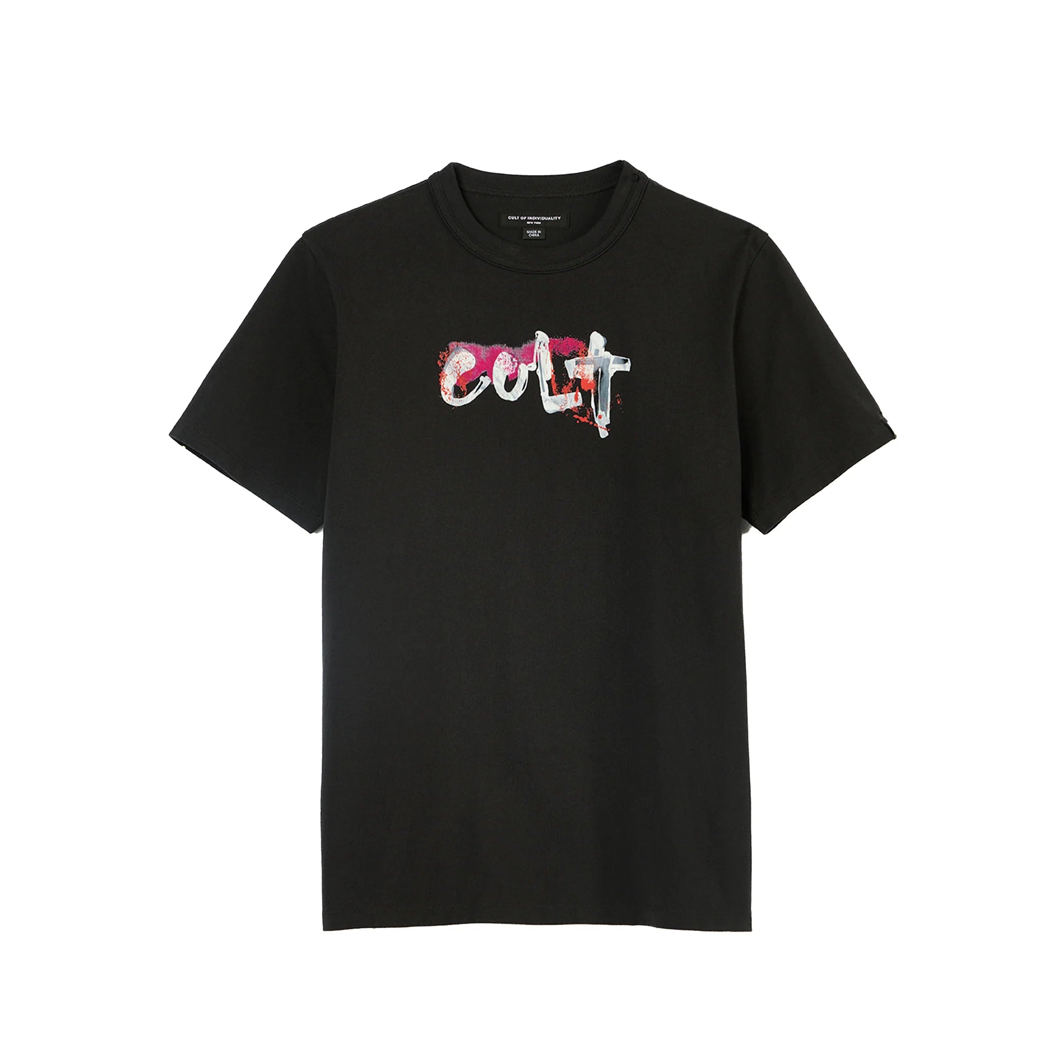 Cult "Artist Logo" Short Sleeve Crew Neck T-Shirts 'Steel'