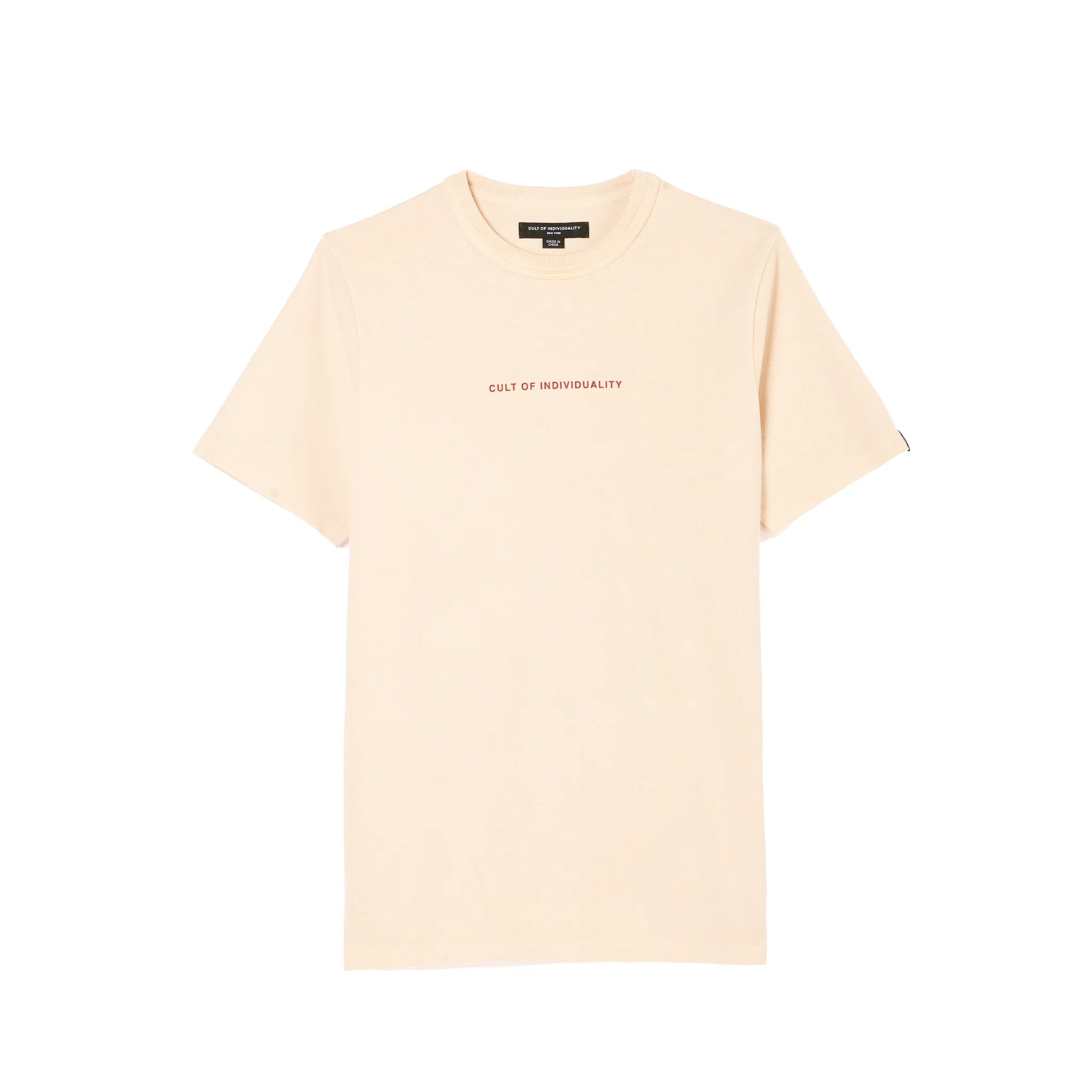 Cult Short Sleeve Crew Neck T-Shirts "Shimuchan" Logo 'Powder Pink'