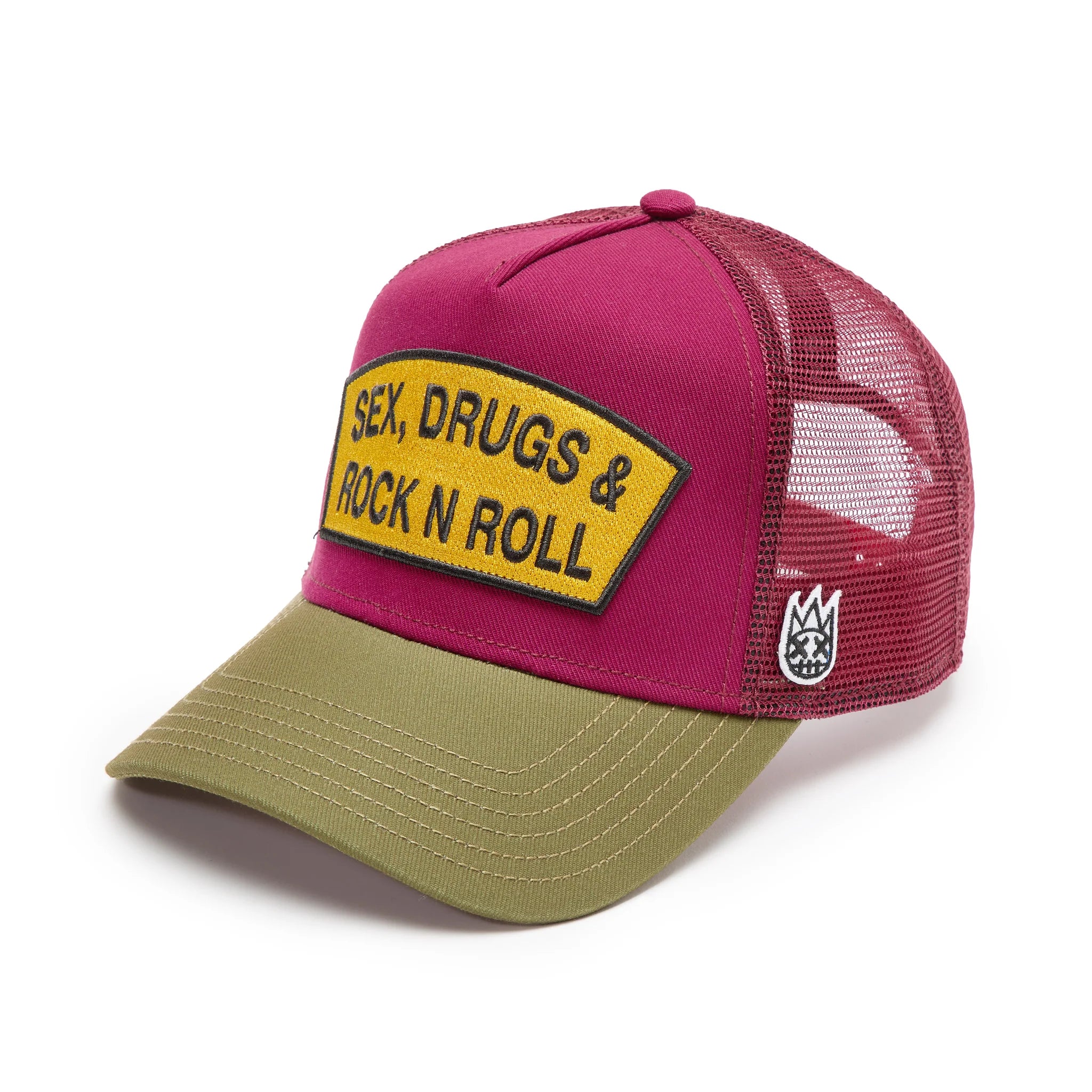 Cult Mesh Trucker Hats 'Rumba Red'