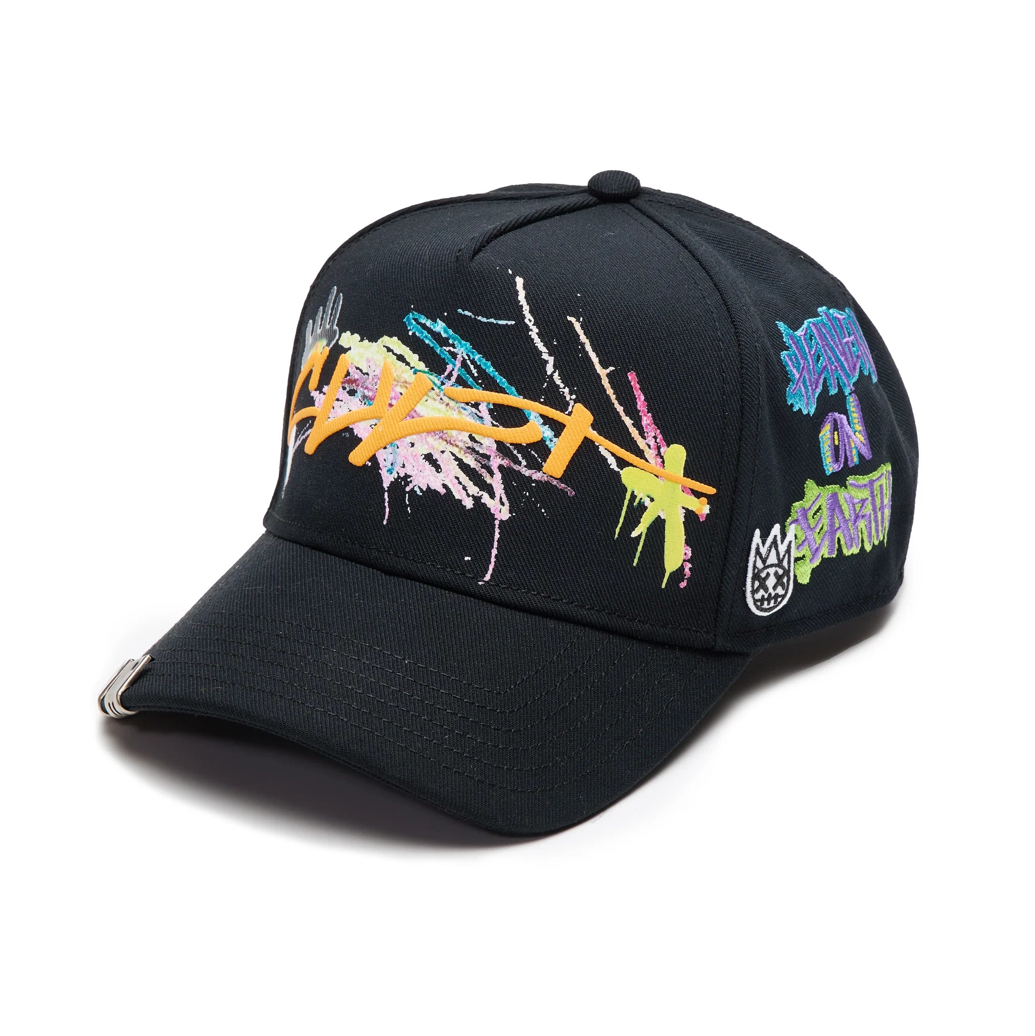 Cult Graffiti Trucker Hats 'Black'
