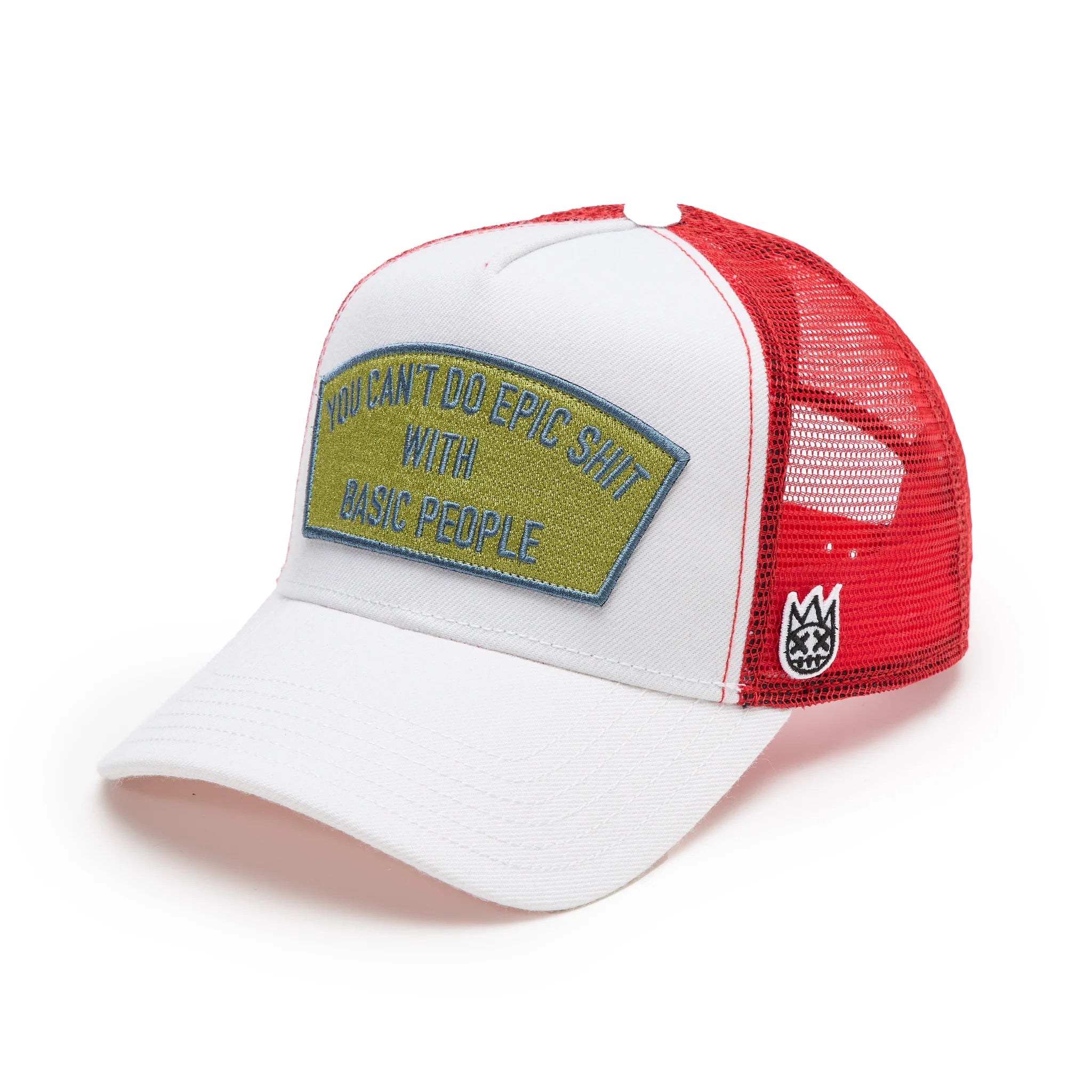 Cult Epic Sh*t Trucker Hats  'Winter White'
