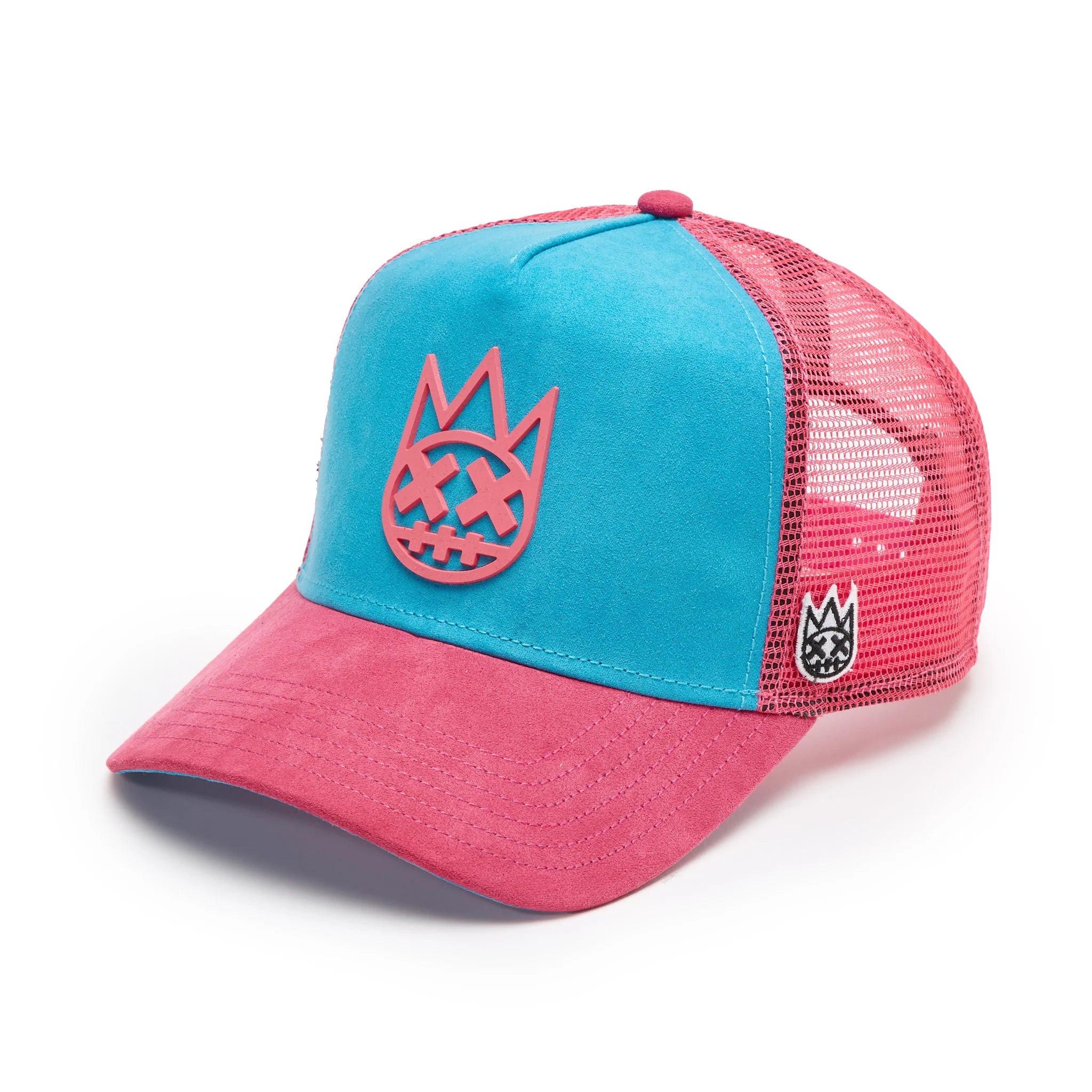 Cult "Shimuchan" Trucker Hat 'Electric Blue/ Pink'