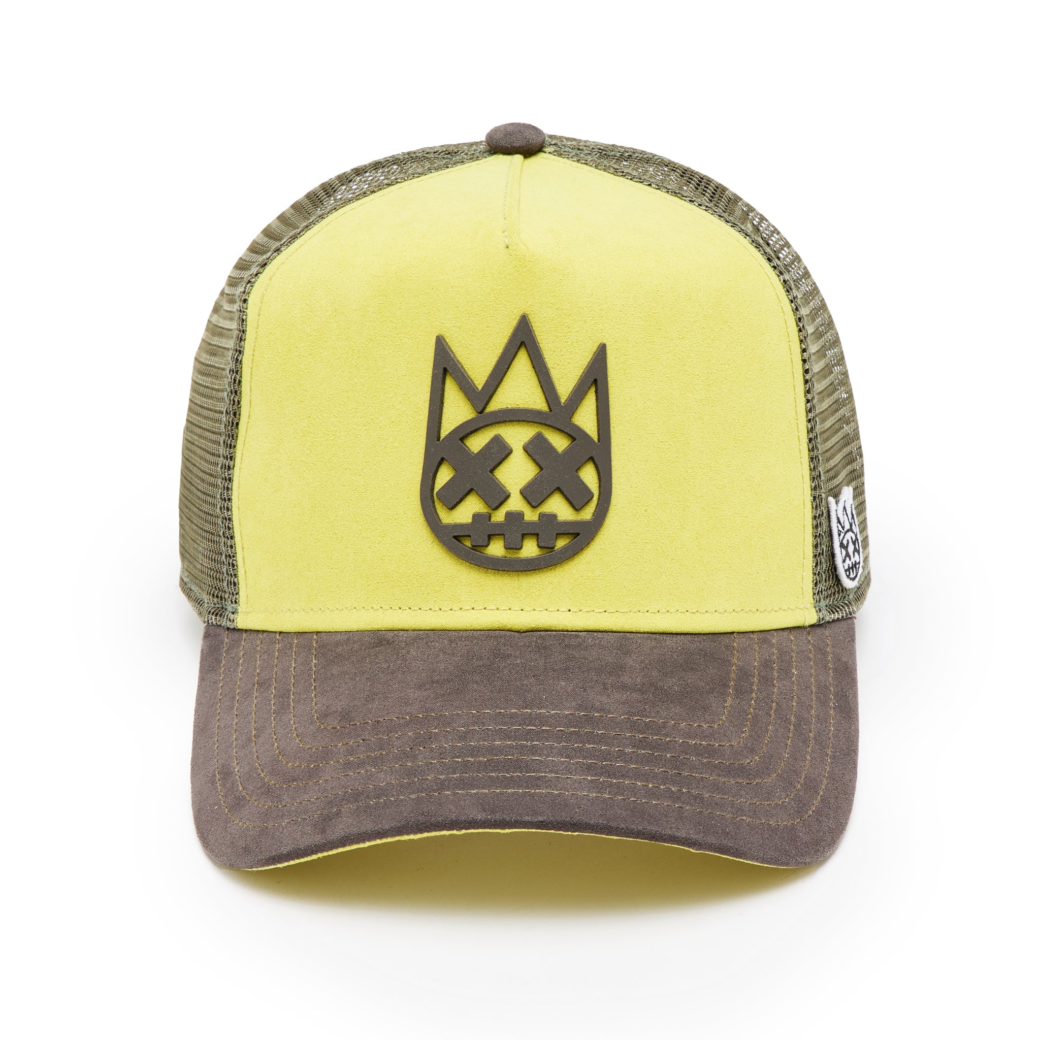 Cult Shimuchan Logo Mesh Back Trucker Hat 'Green Sheen'