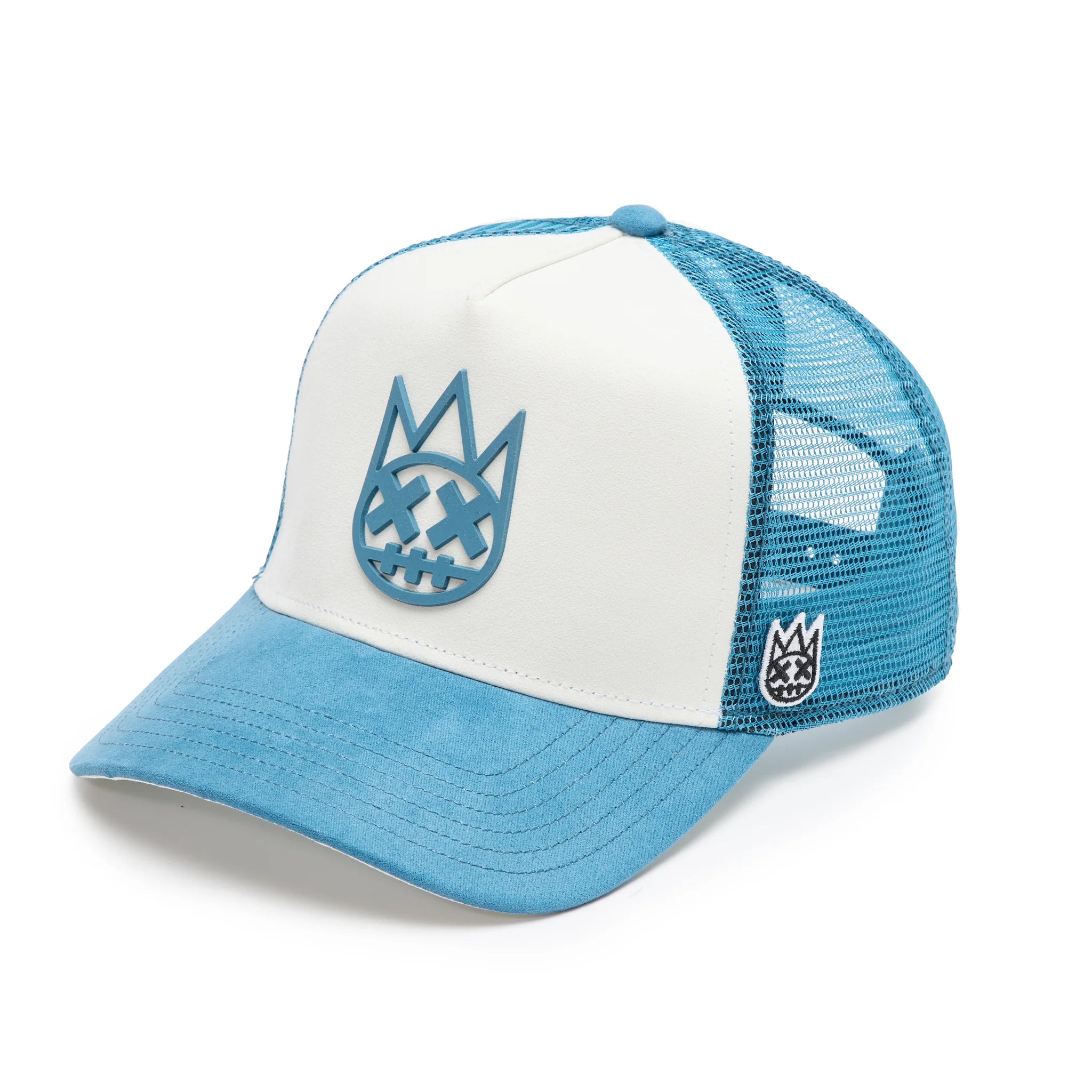 Cult Shimuchan Trucker Hat 'Winter White/ Blue'