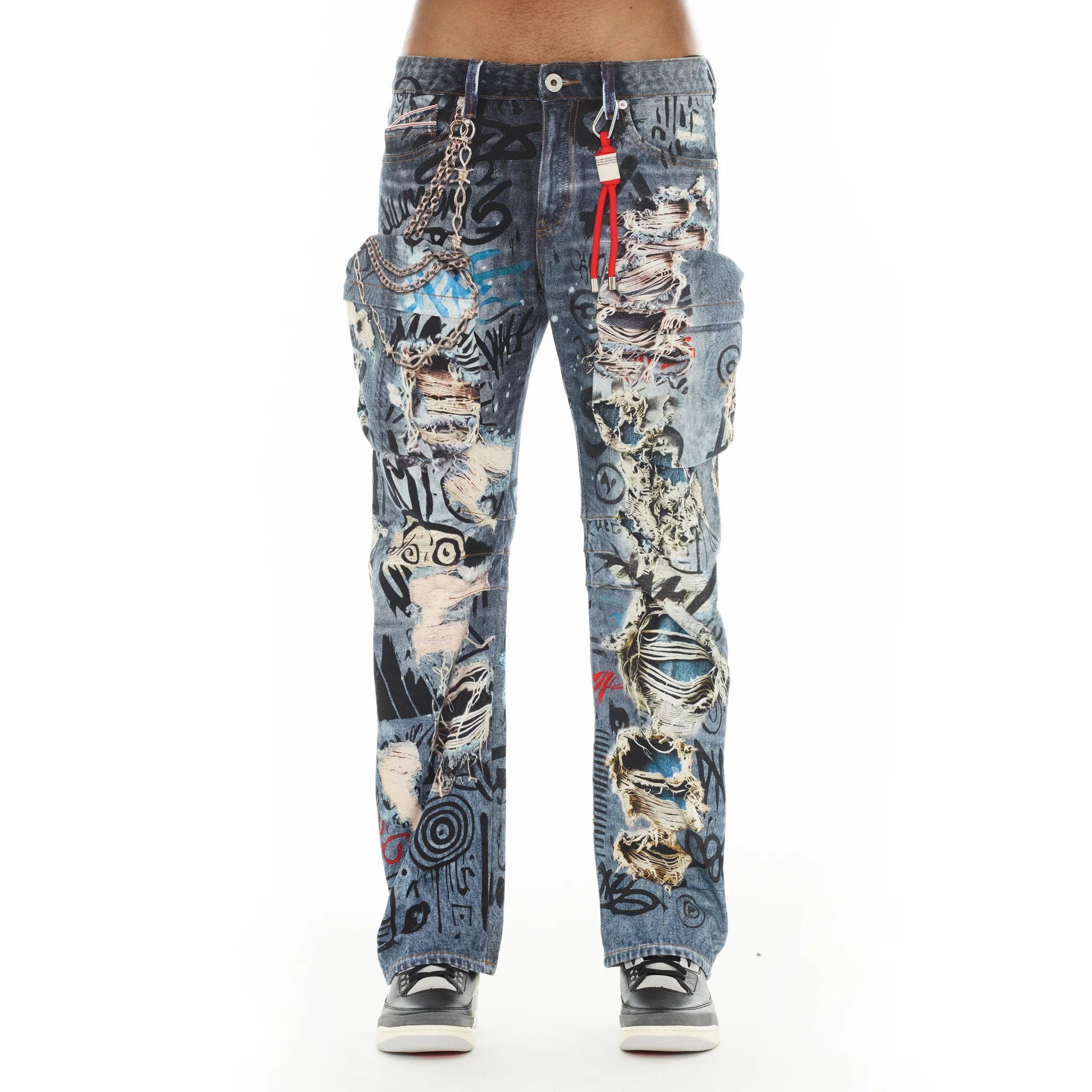 Cult's Grunge Baggy 607 Jeans 'Digital'